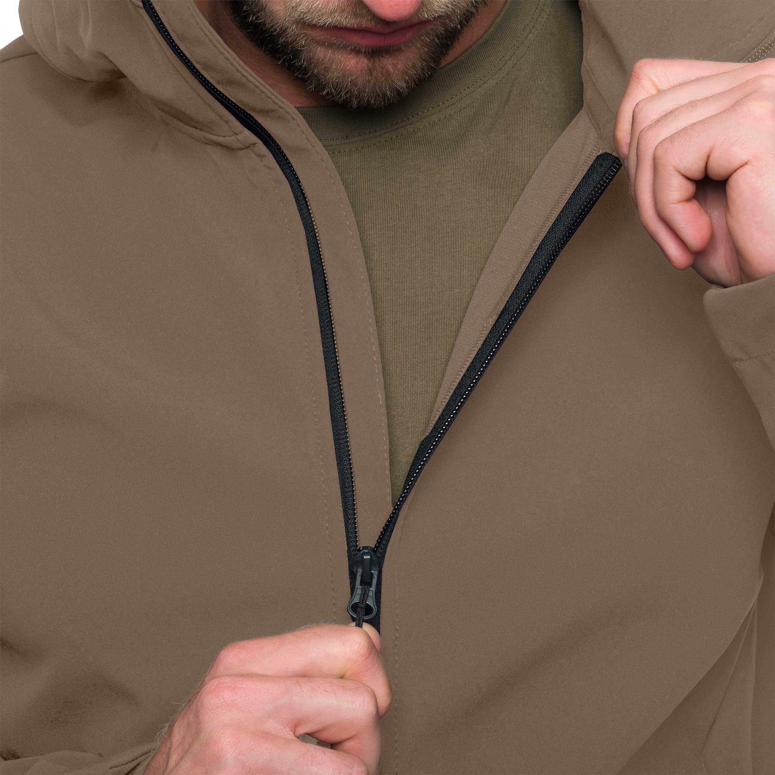 4F Softshell M324 Takki - Ruskea