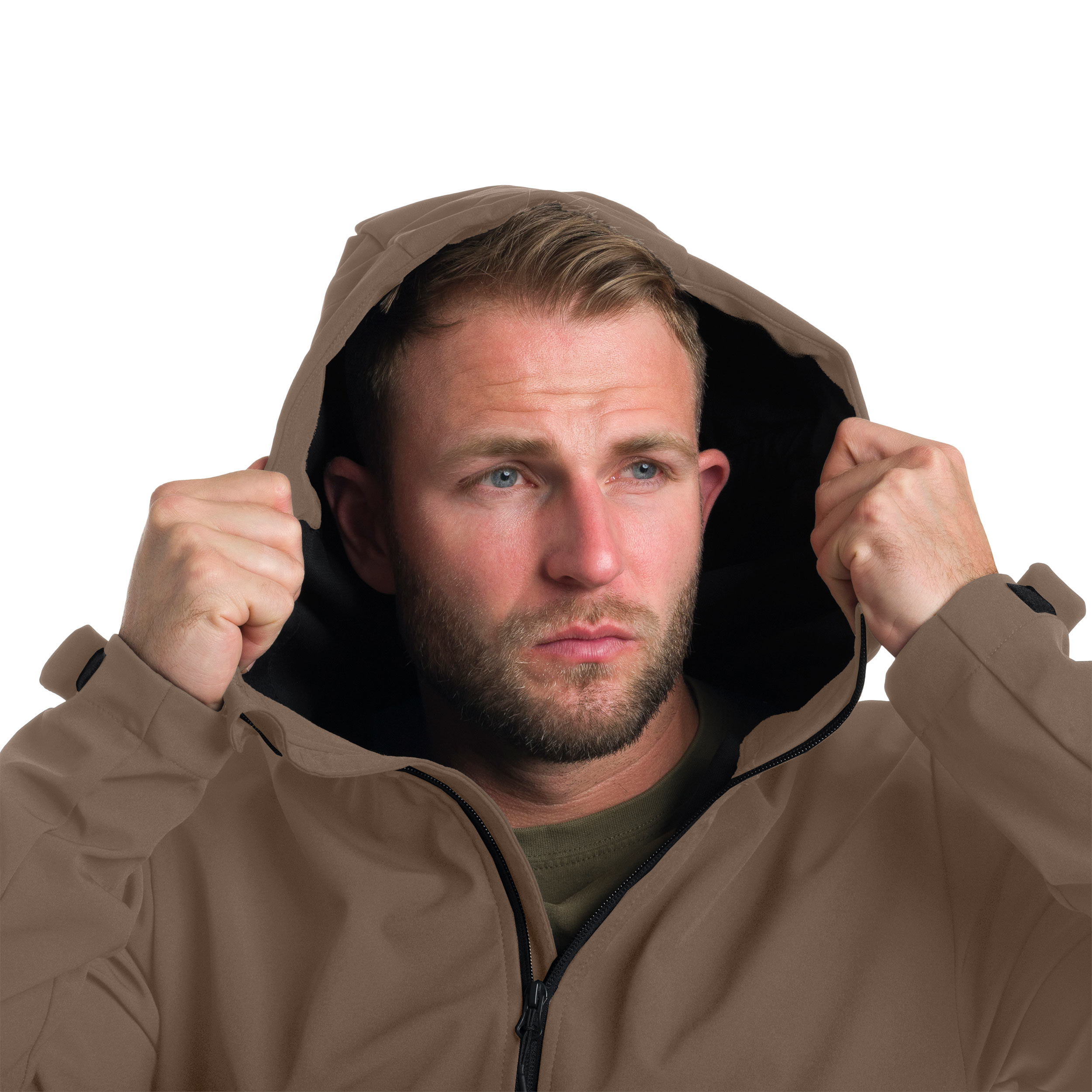 4F Softshell M324 Takki - Ruskea