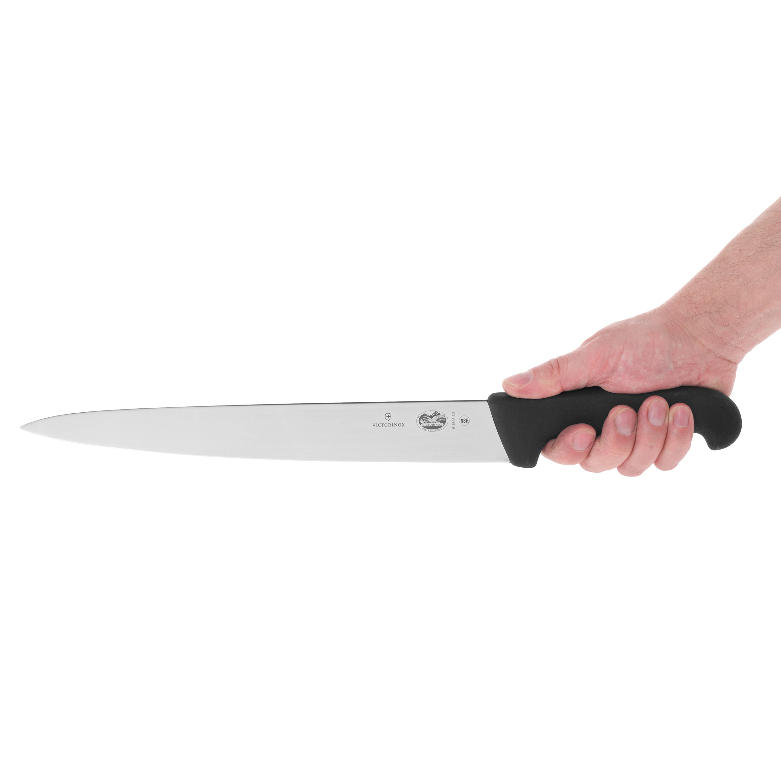 Victorinox Fibrox Keittiöveitsi 30 cm - Black