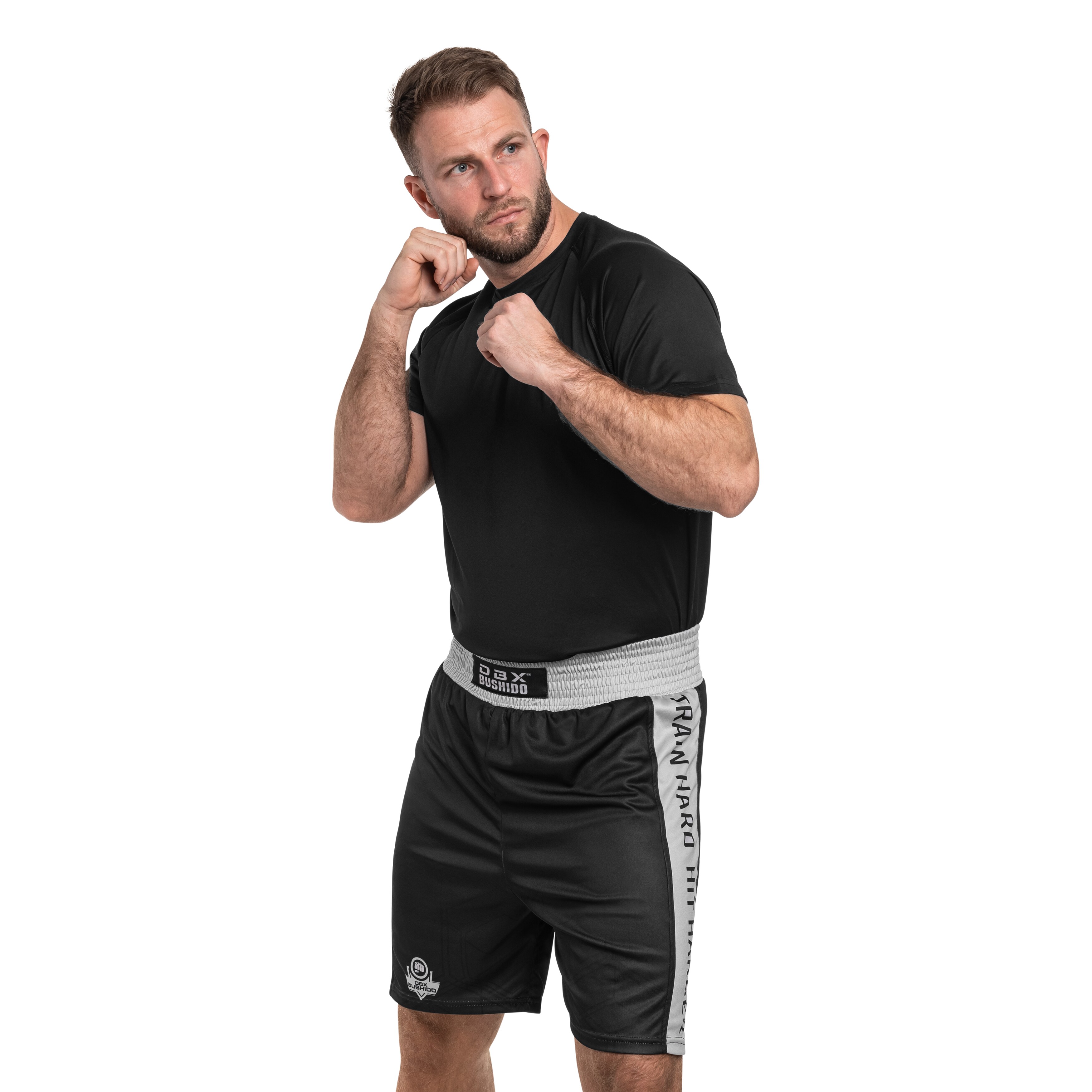 DBX Bushido Bokserishortsit - Black/Silver