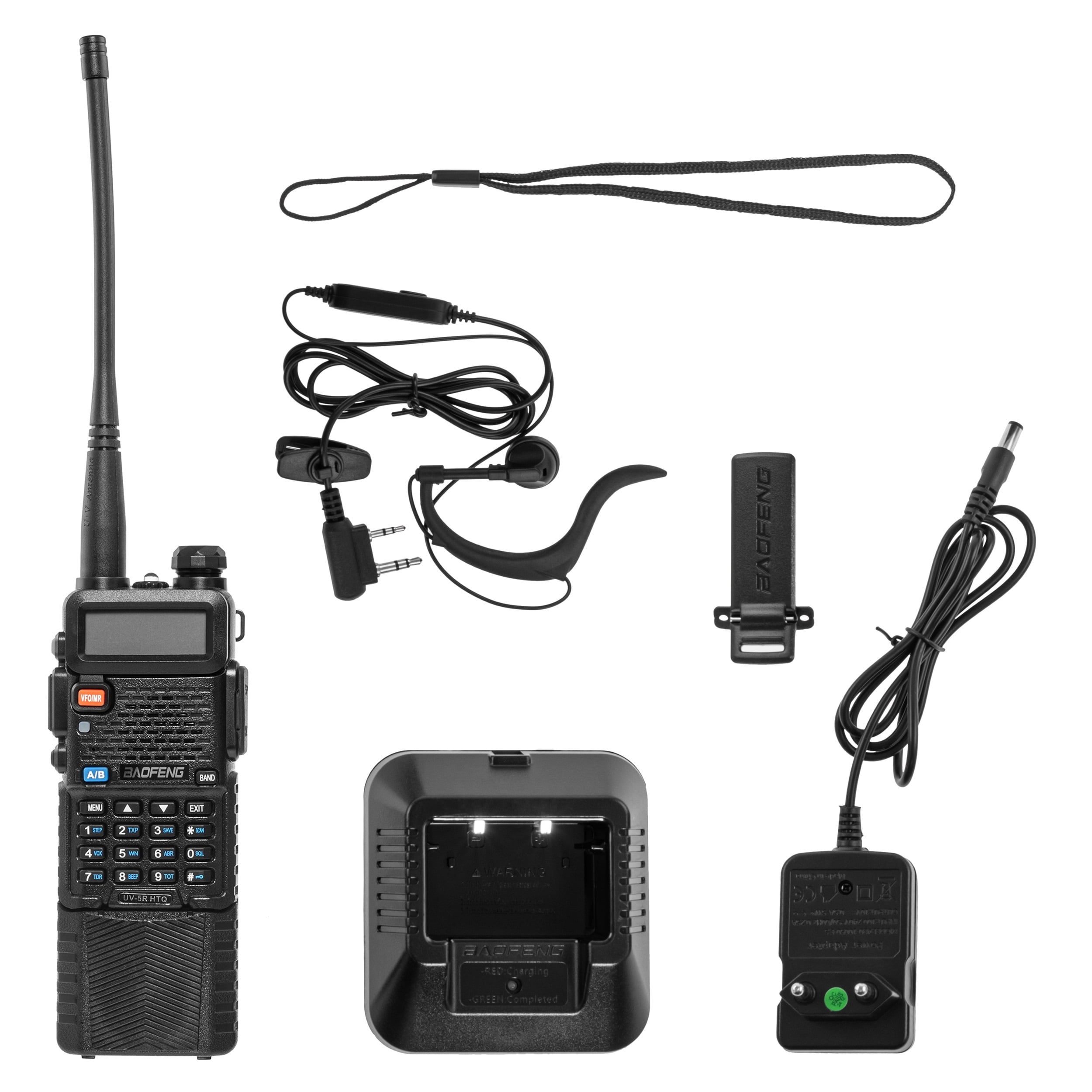 Baofeng UV-5R 5W HTQ USB-C 3800 mAh Radiopuhelin
