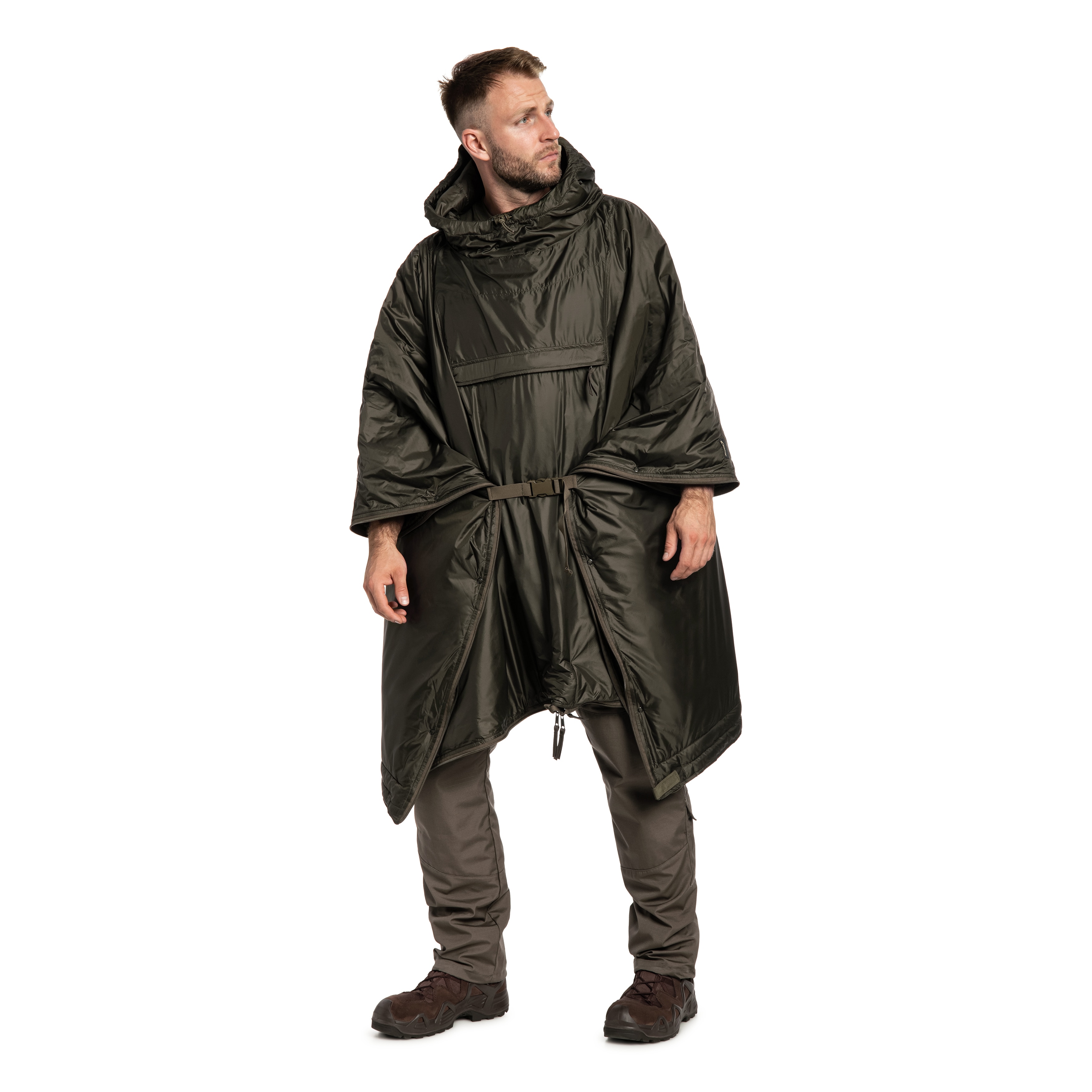 Carinthia CPS Poncho makuupussitoiminnolla - Olive
