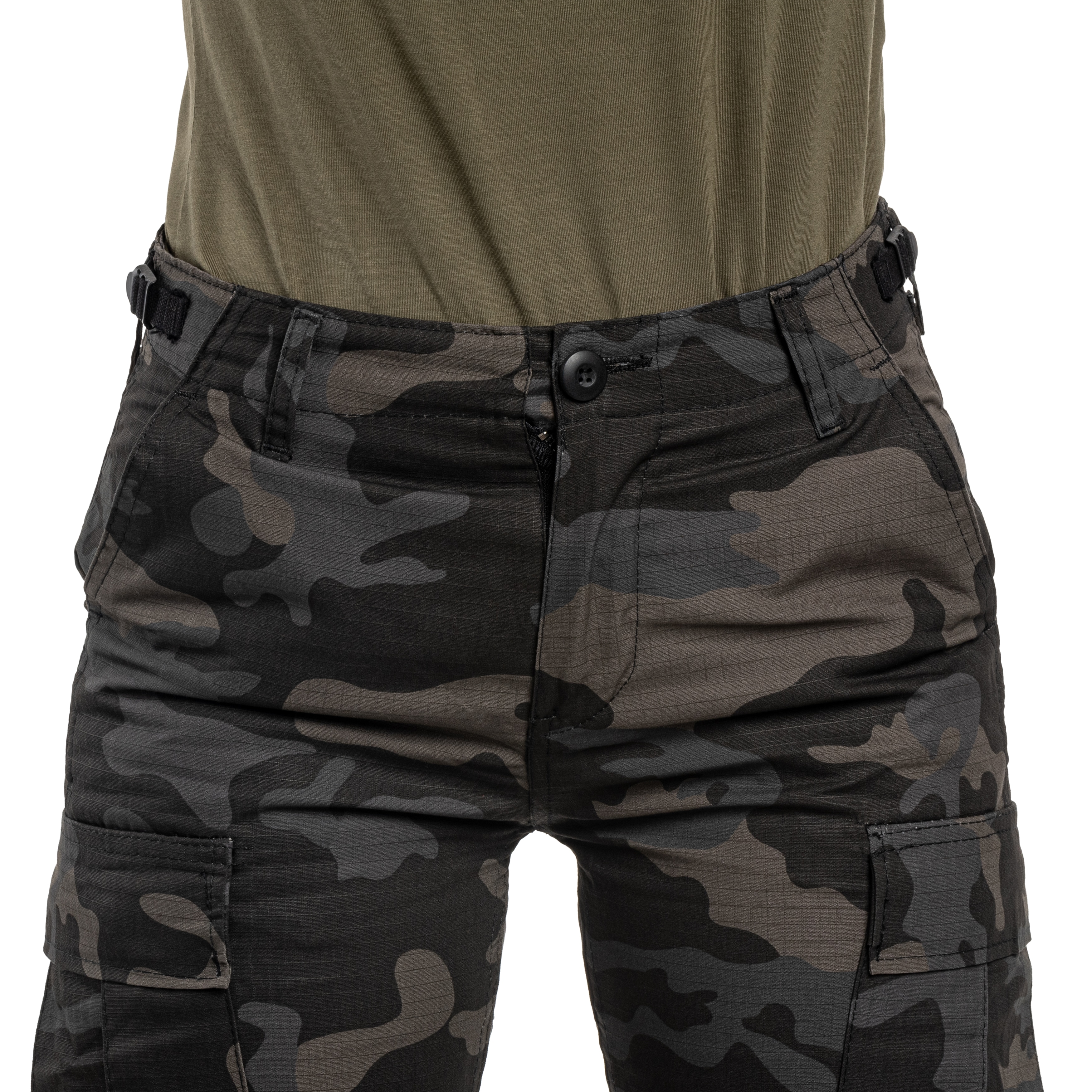 Brandit Cargo BDU Rip-Stop Naisten Housut - Dark Camo