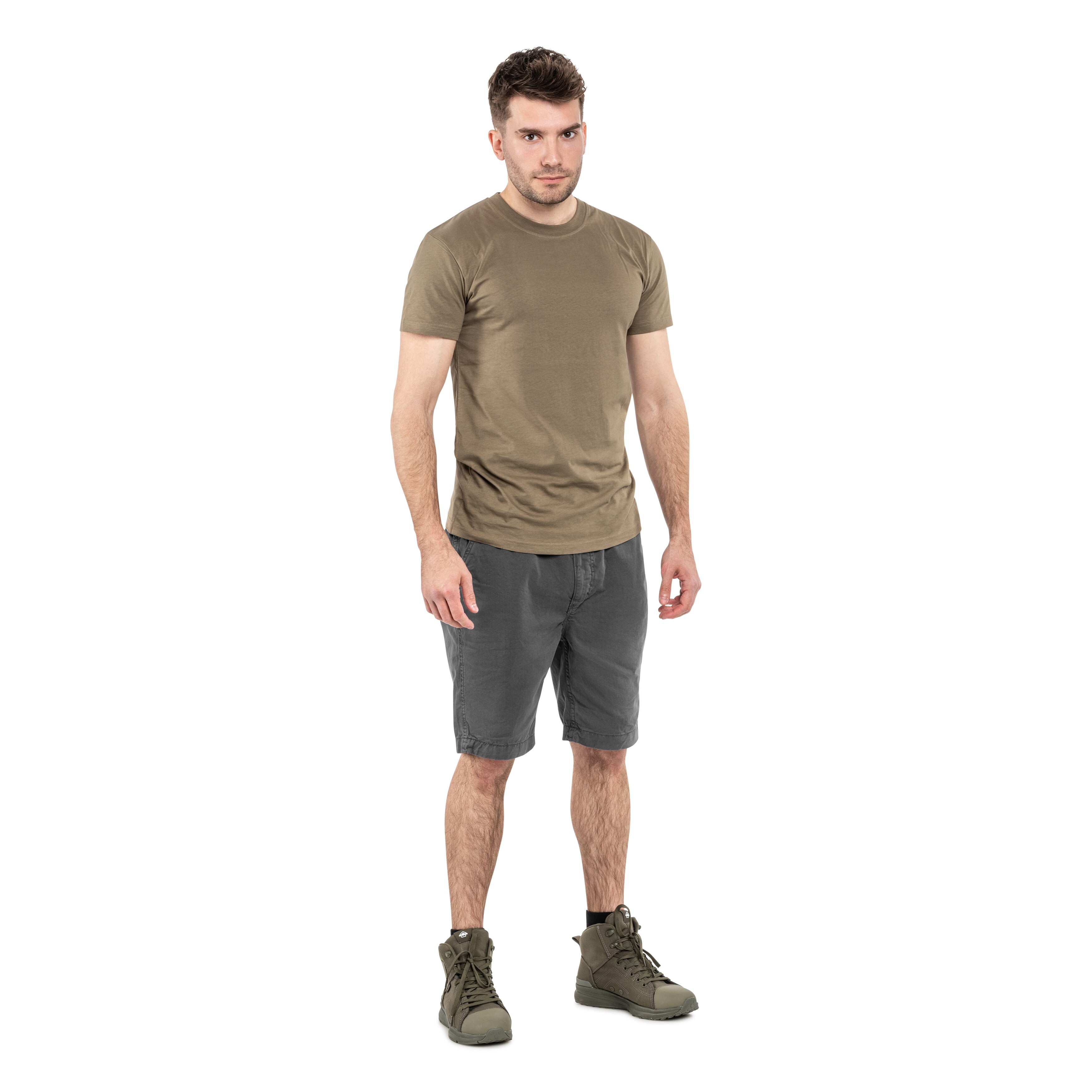Alpha Industries Basic Cotton Short - Vintage Grey -shortsit