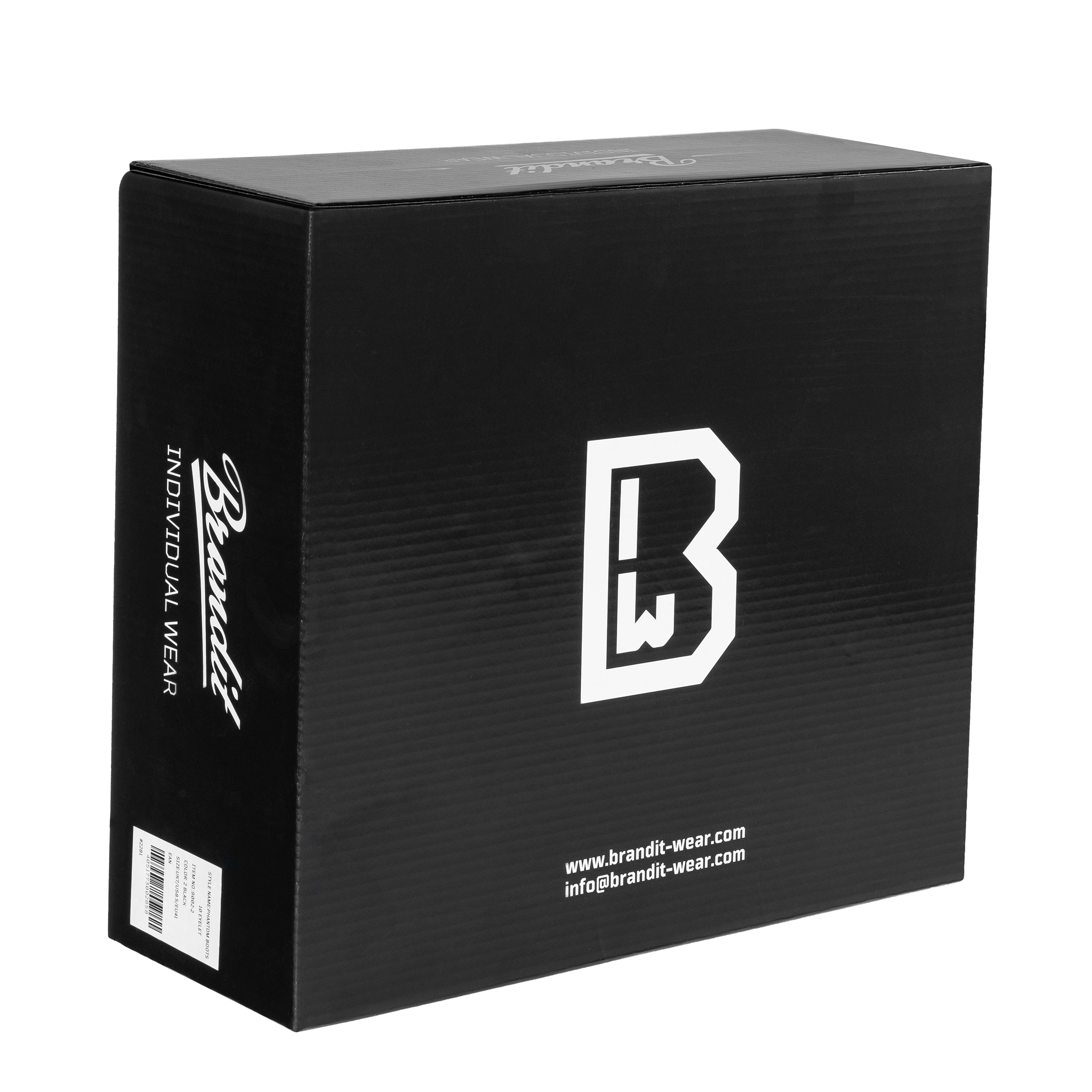 Brandit Phantom 10 Eyelet Kengät - Black
