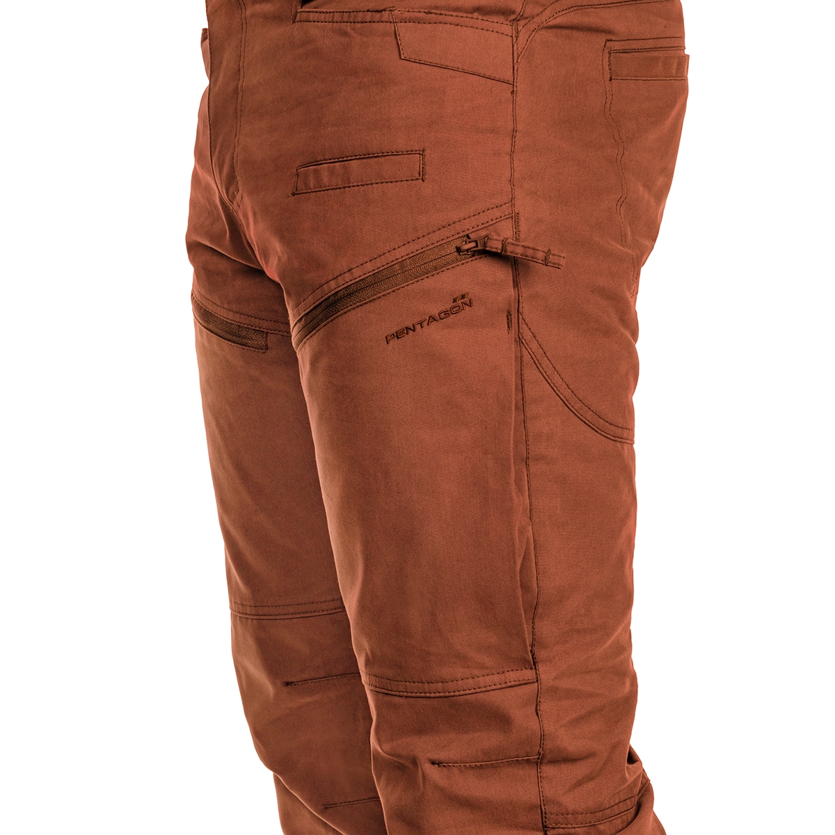 Pentagon Renegade Origin Housut - Maroon Red