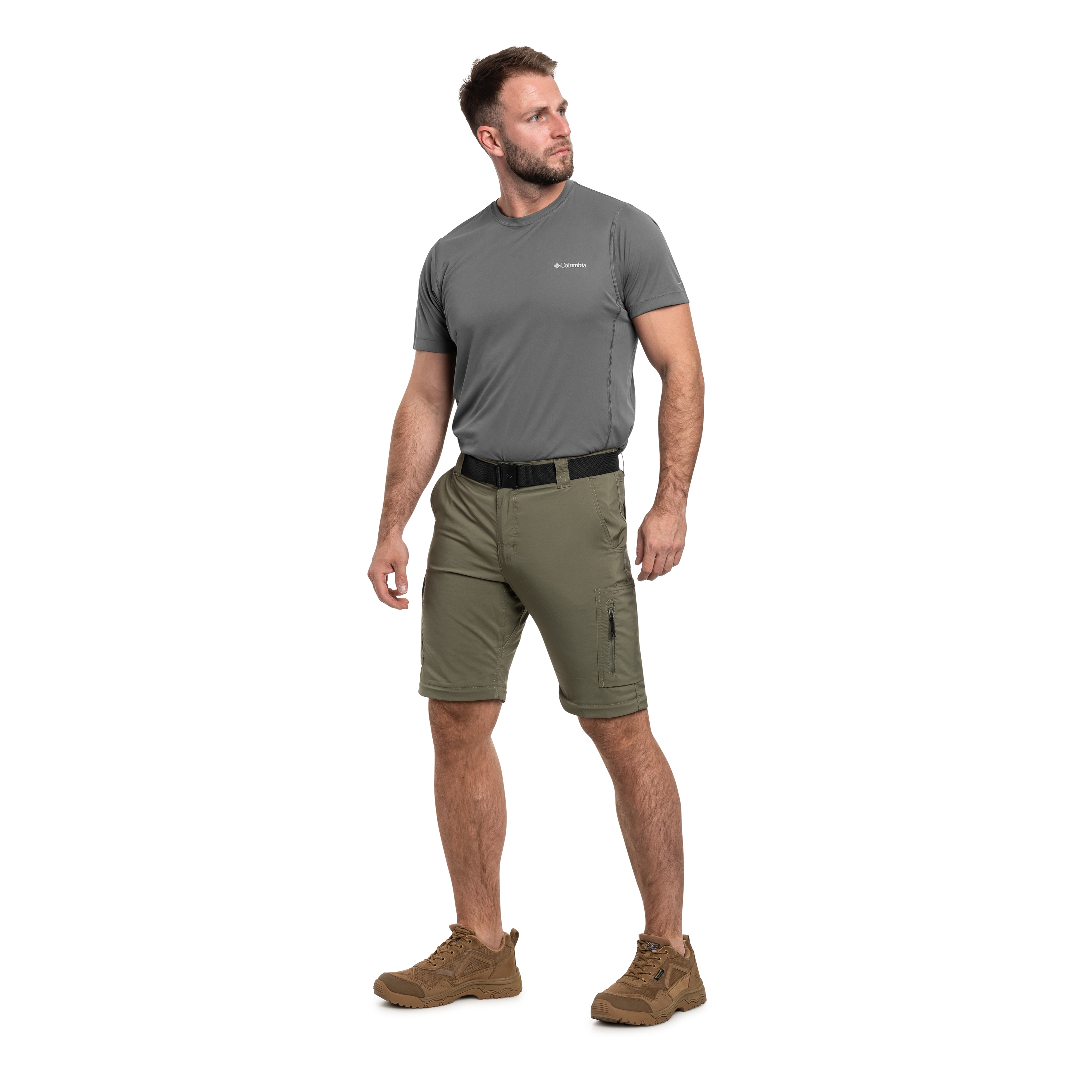 Columbia Silver Ridge Utility Convertible Pants Housut - Stone Green