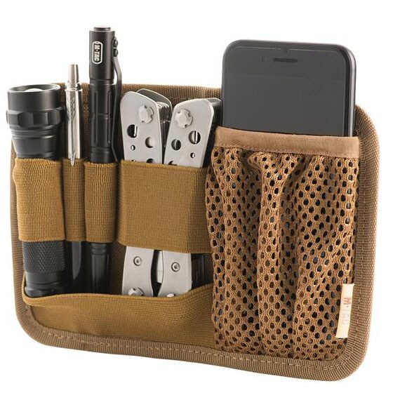M-Tac Hook & Loop Low Profile Admin Panel Hallintopaneeli - Coyote