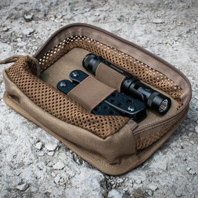 M-Tac Hook & Loop Utility Panel Tasku - Coyote