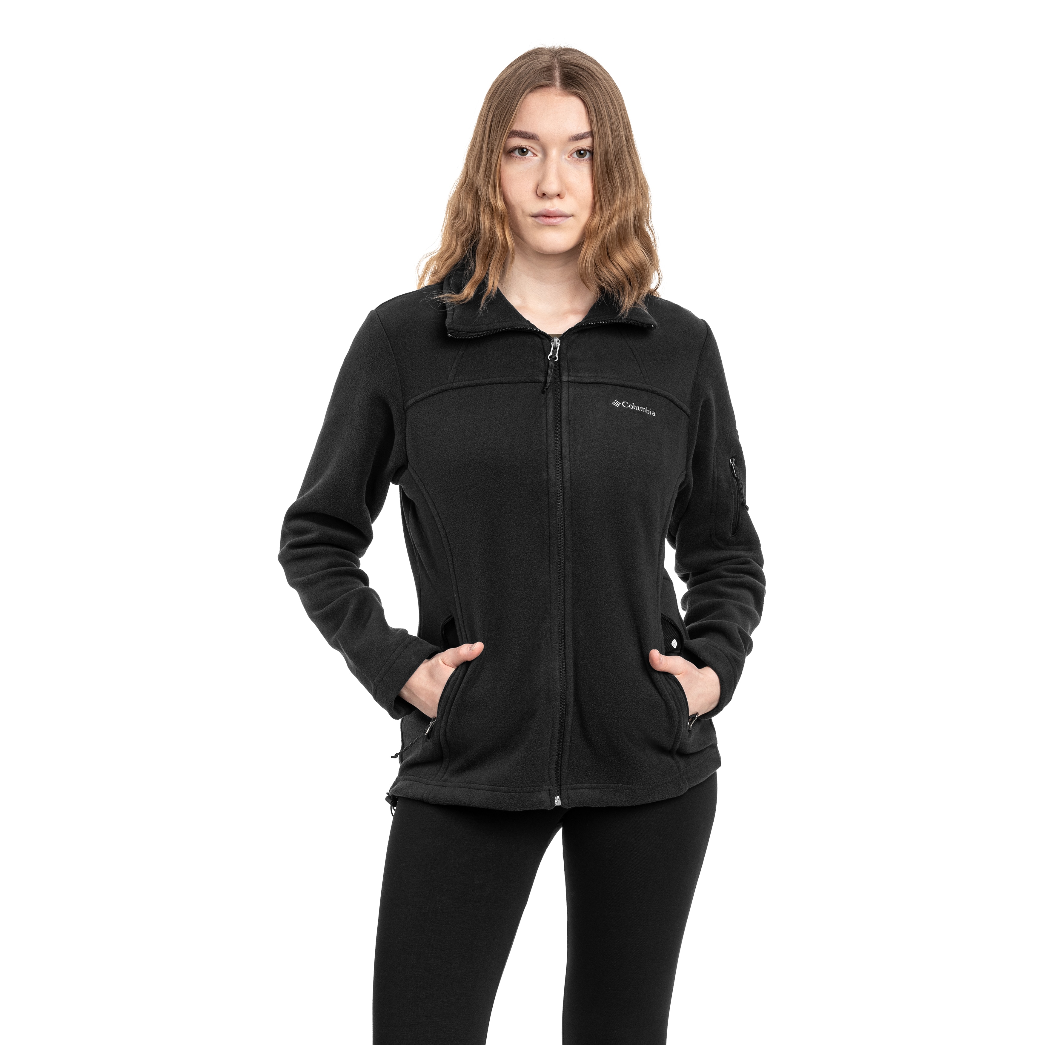 Columbia Fast Trek II Naisten Fleece - Black