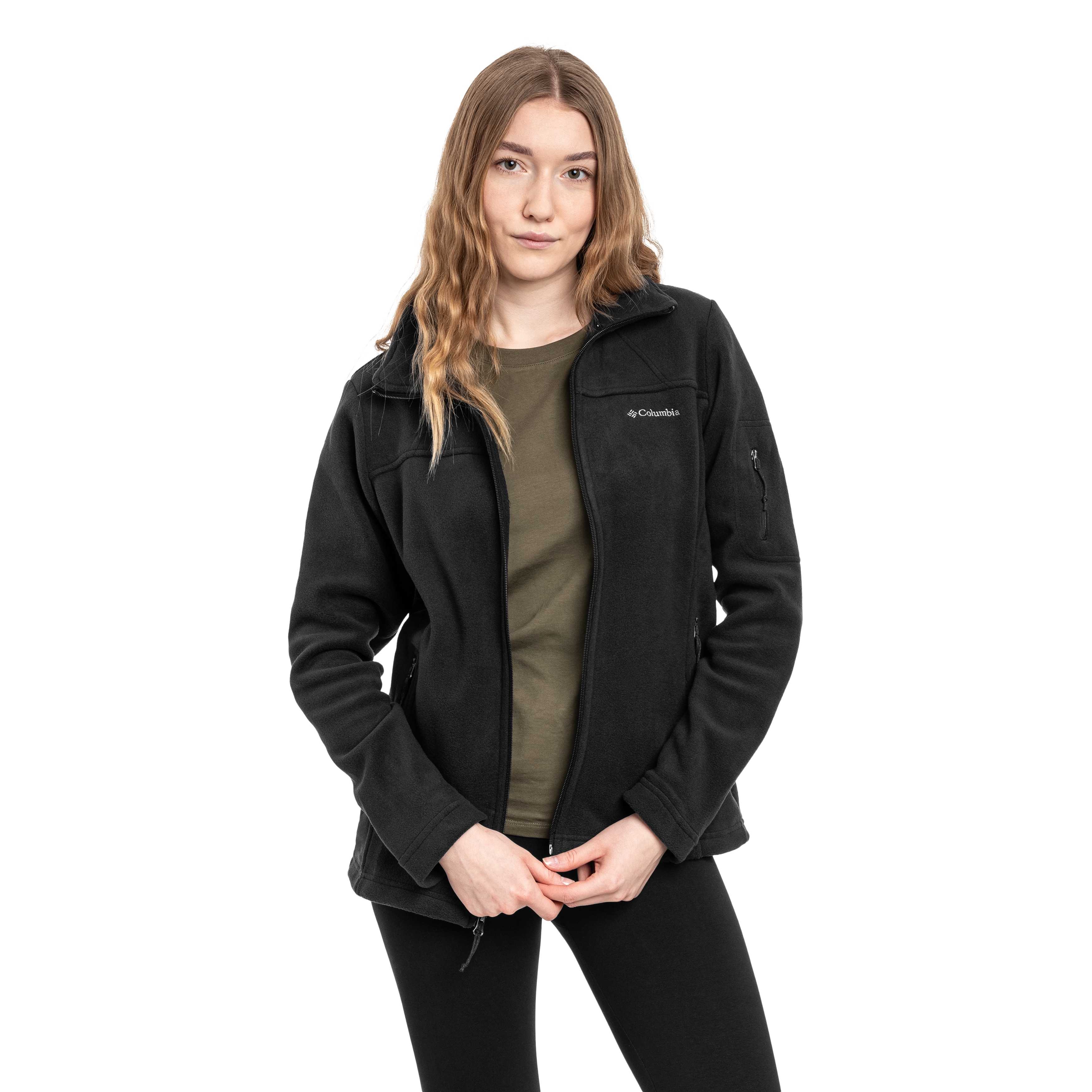 Columbia Fast Trek II Naisten Fleece - Black