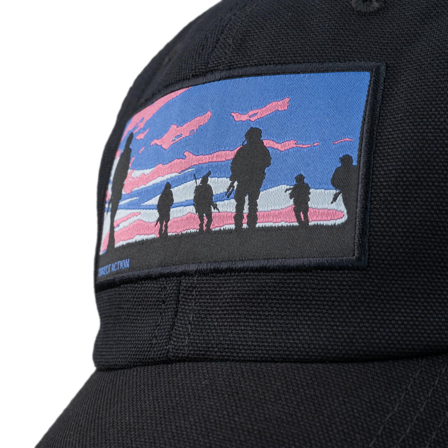 Direct Action Sunset Feed Cap Lippalakki - Black
