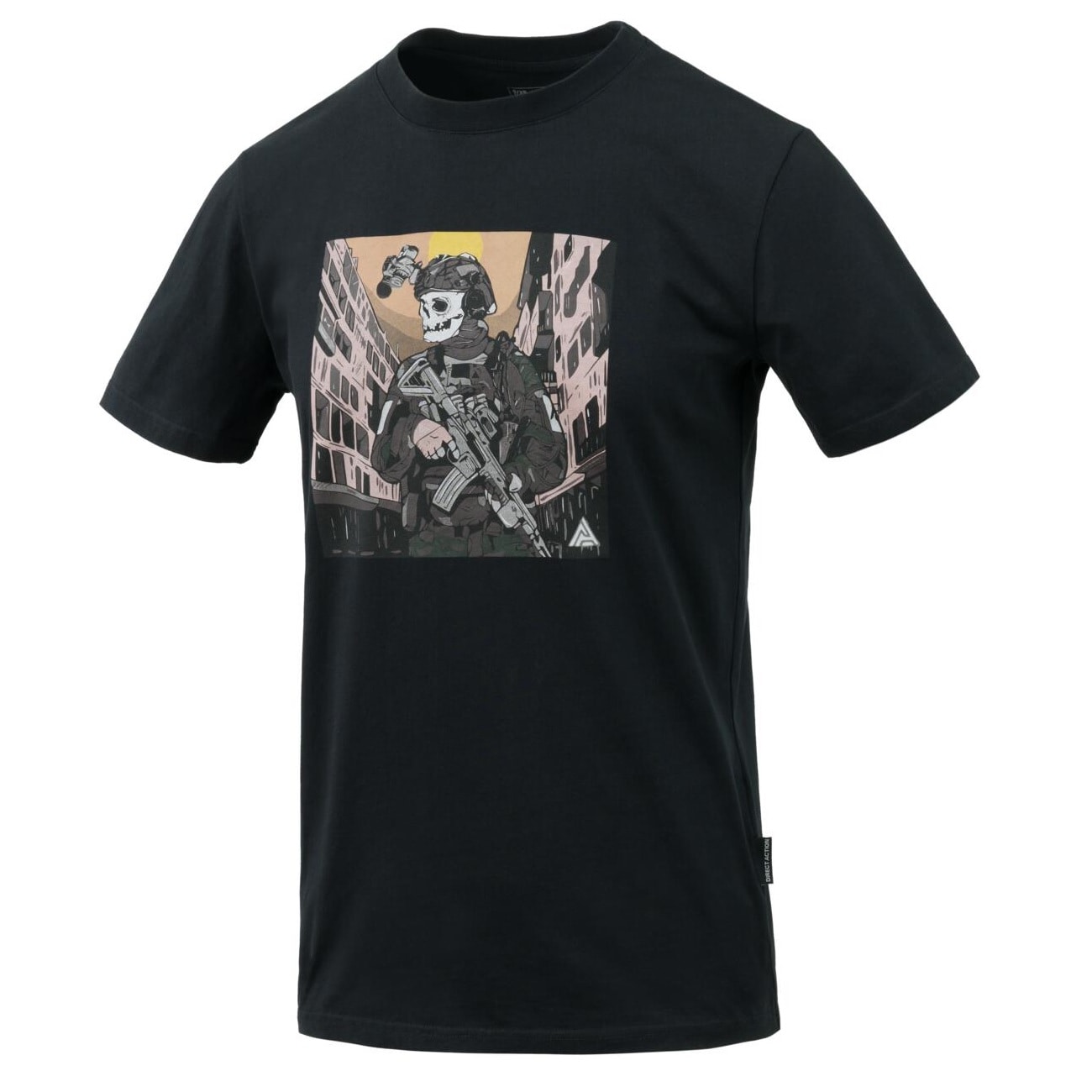 Direct Action Skeleton T-paita - Black