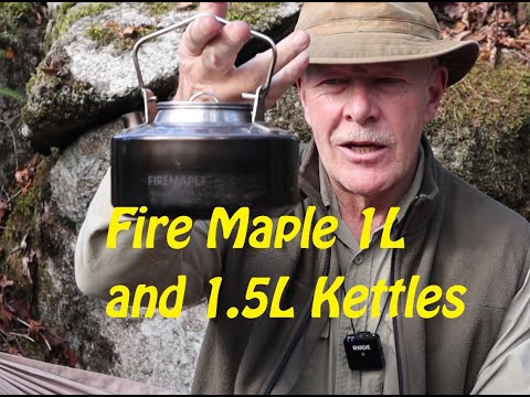 Fire Maple Antarcti Coffee Kettle Retkikeitin Ruostumaton Teräs 1,5 l