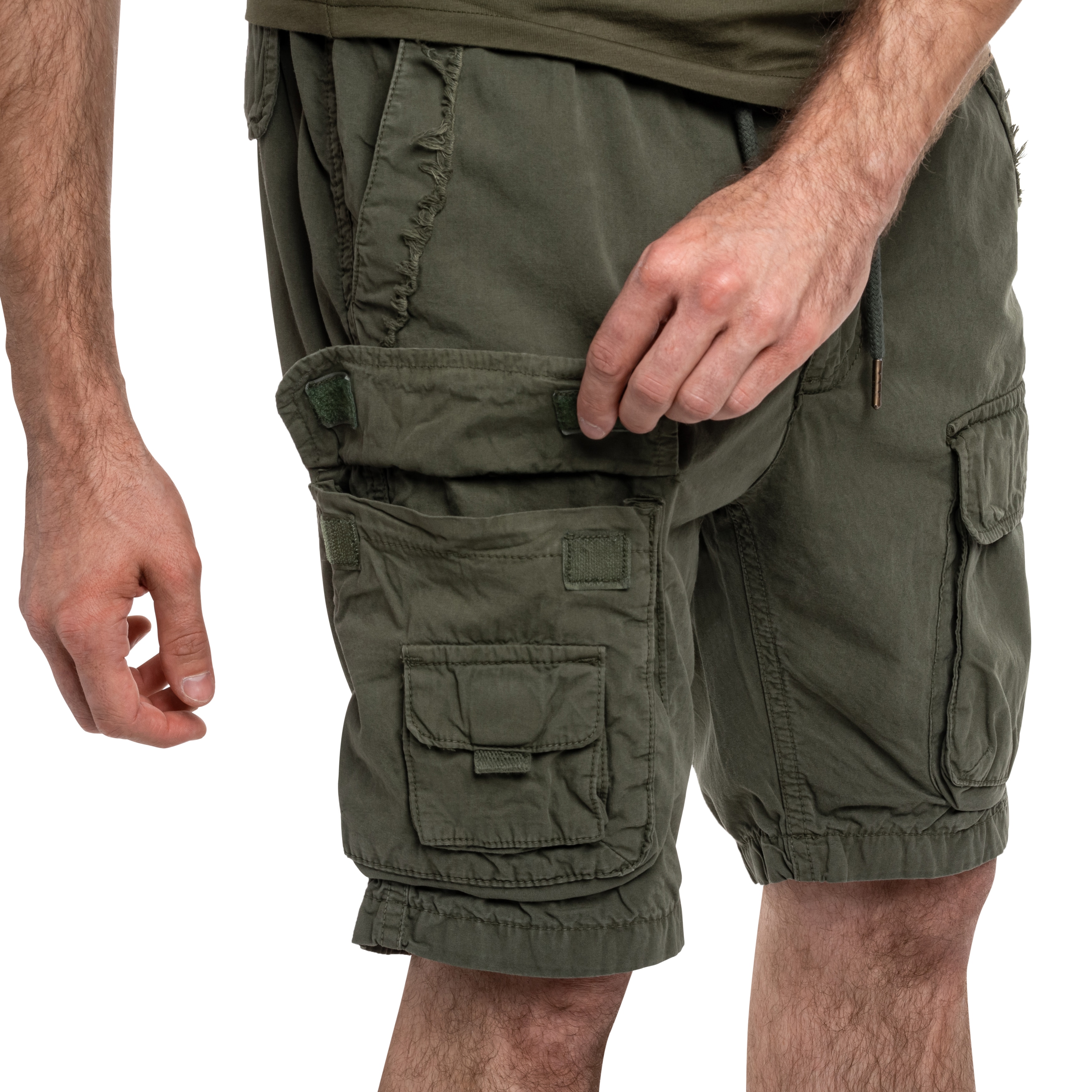 Alpha Industries Aloha Safari Shorts - Dark Olive