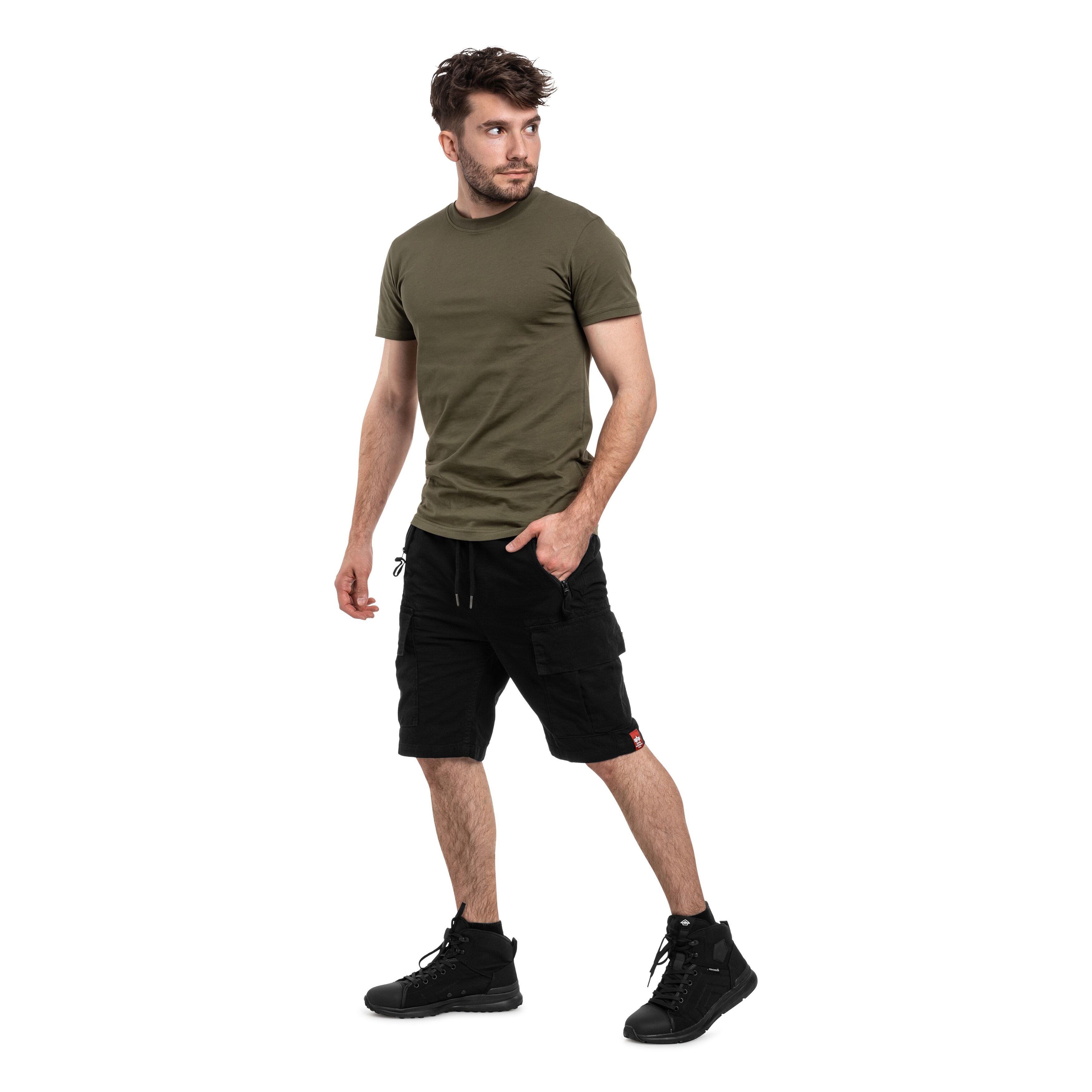 Alpha Industries Rip-Stop Joggers Shortsit - Black