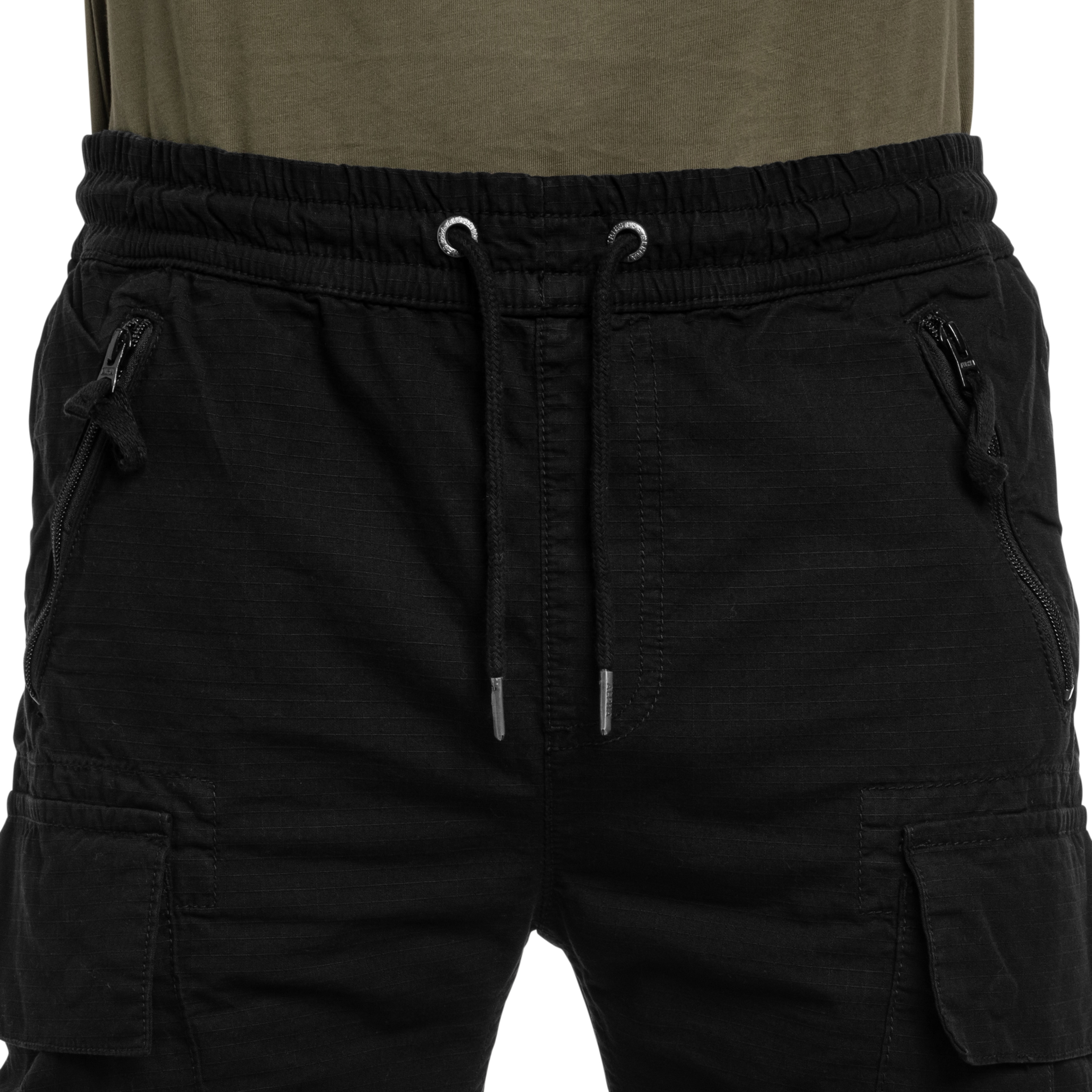 Alpha Industries Rip-Stop Joggers Shortsit - Black
