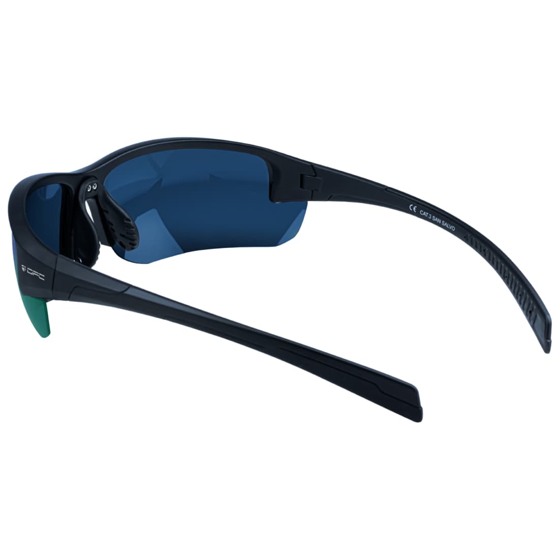 OPC Extreme San Salvo Aurinkolasit - Matt Black/Green