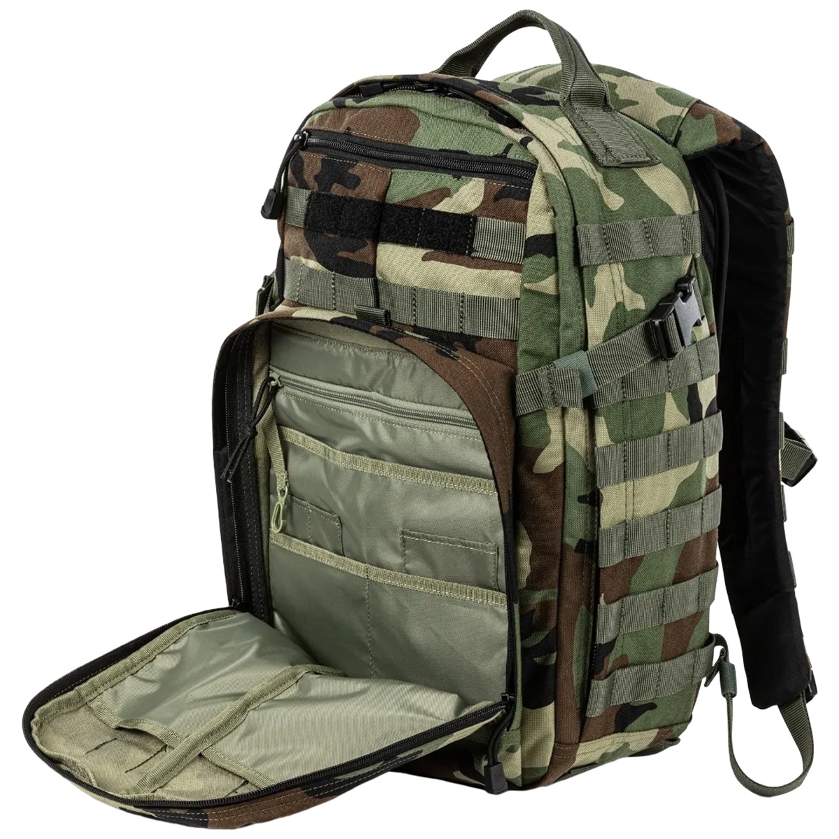 5.11 RUSH12 2.0 Backpack Reppu 24 l - Woodland