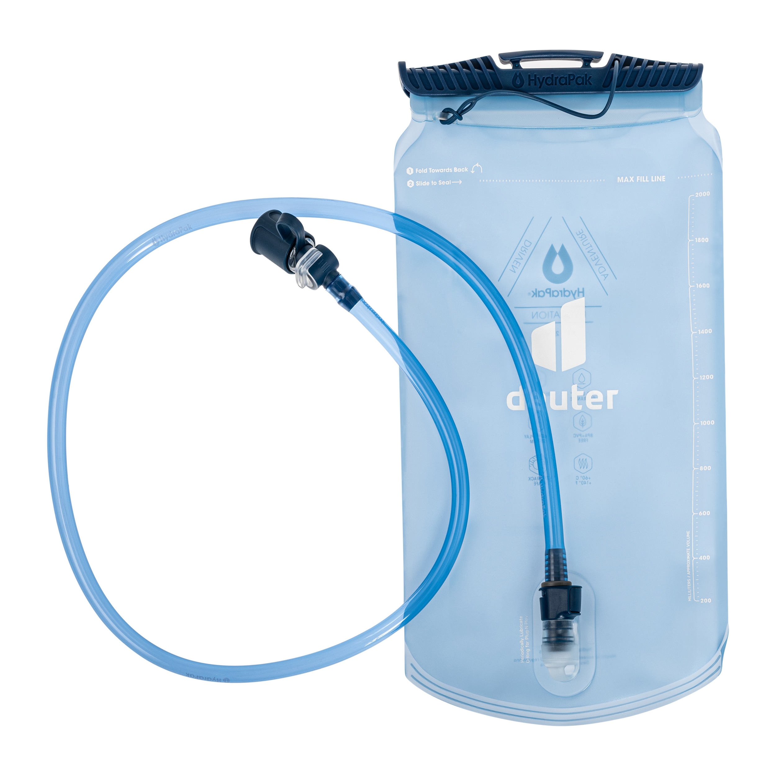 Deuter Streamer II Juomarakko 2 l - Hydrablue