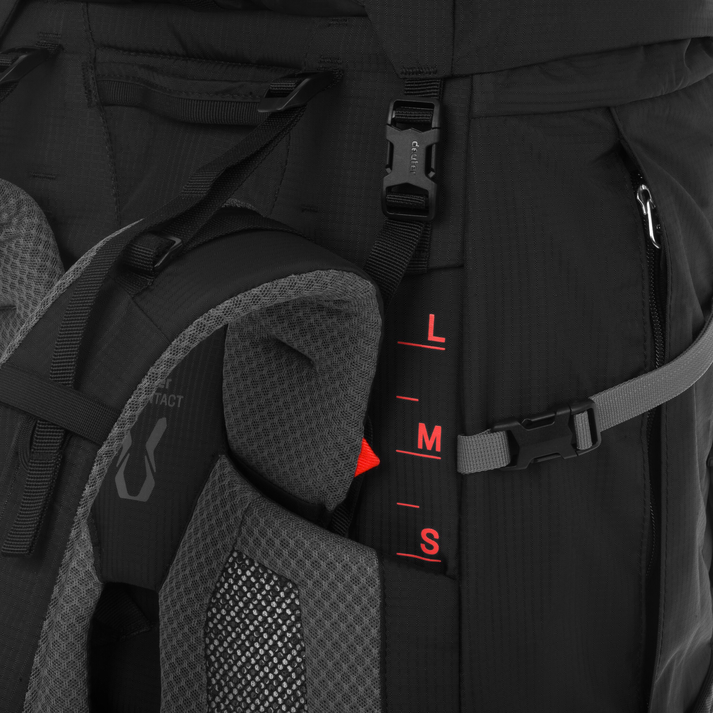 Deuter AirContact Pro 75 + 10 Reppu - Black