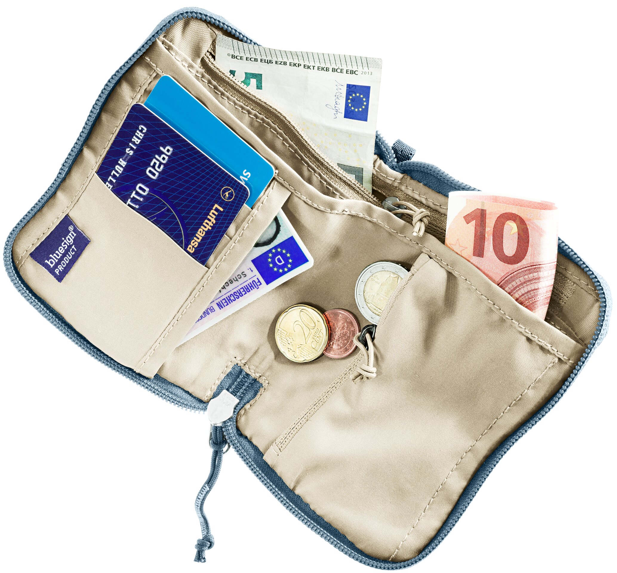 Deuter ZIP Wallet Lompakko - Atlantic/Desert