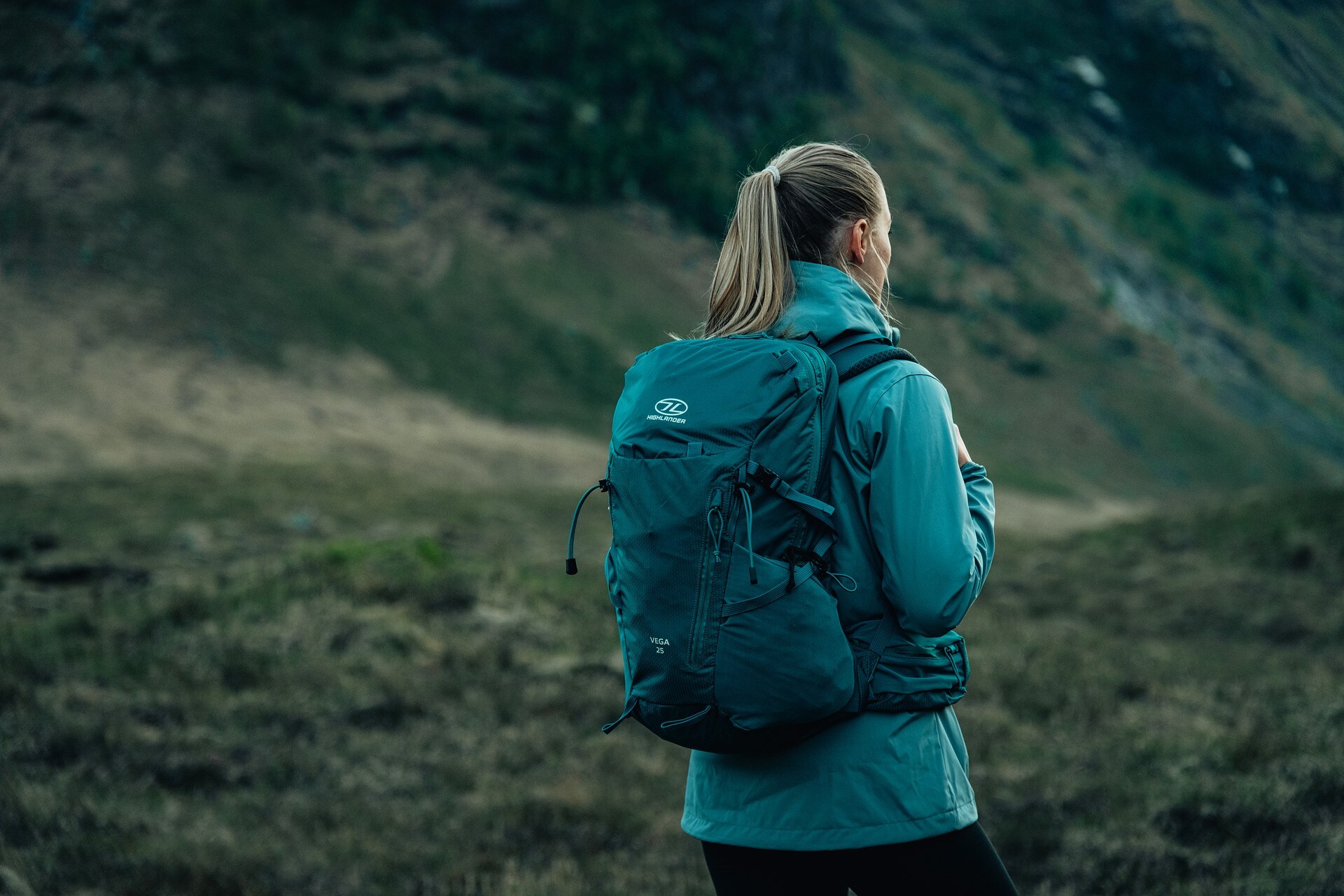 Highlander Outdoor Vega 25 l Naisten reppu - Teal