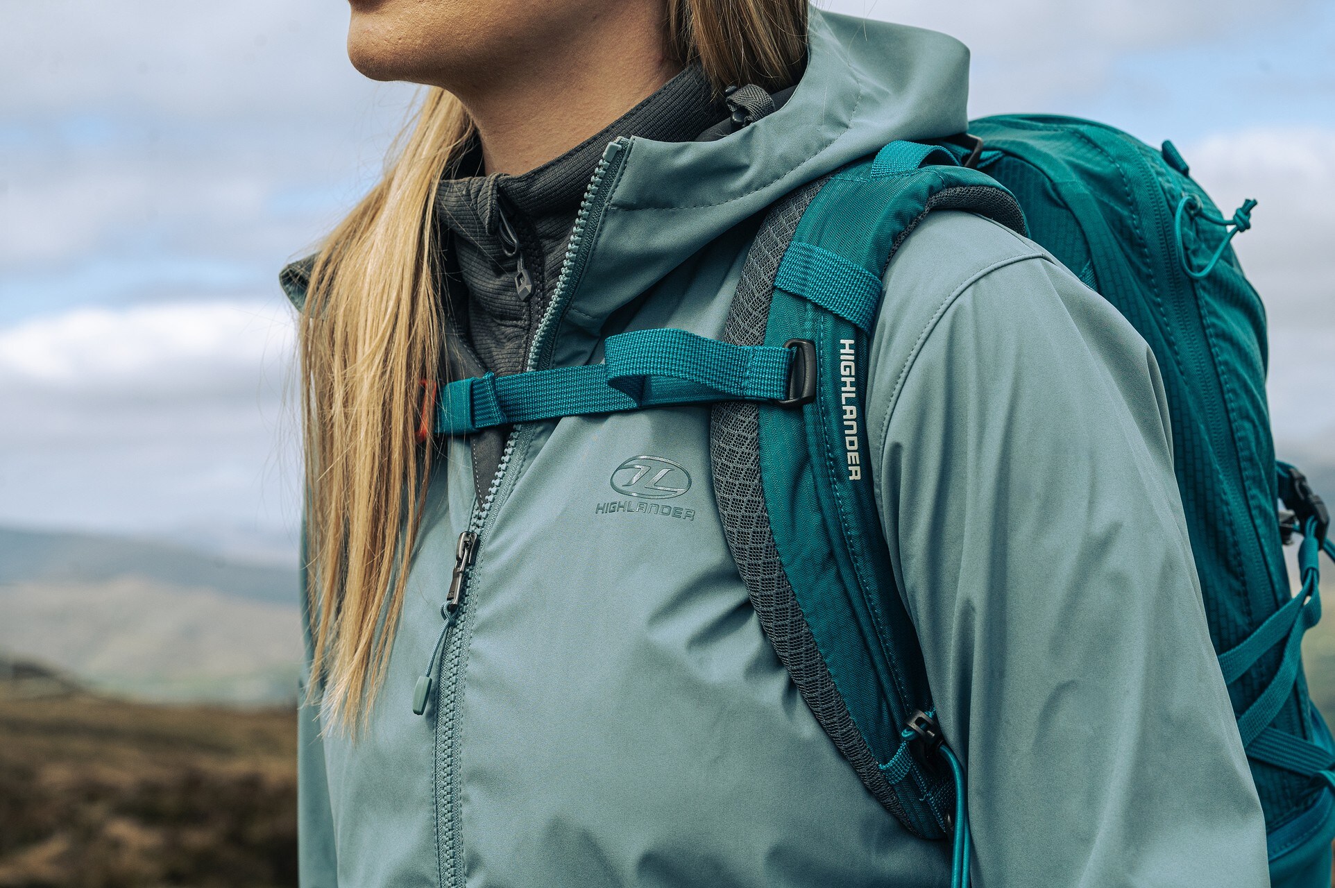 Highlander Outdoor Vega 25 l Naisten reppu - Teal