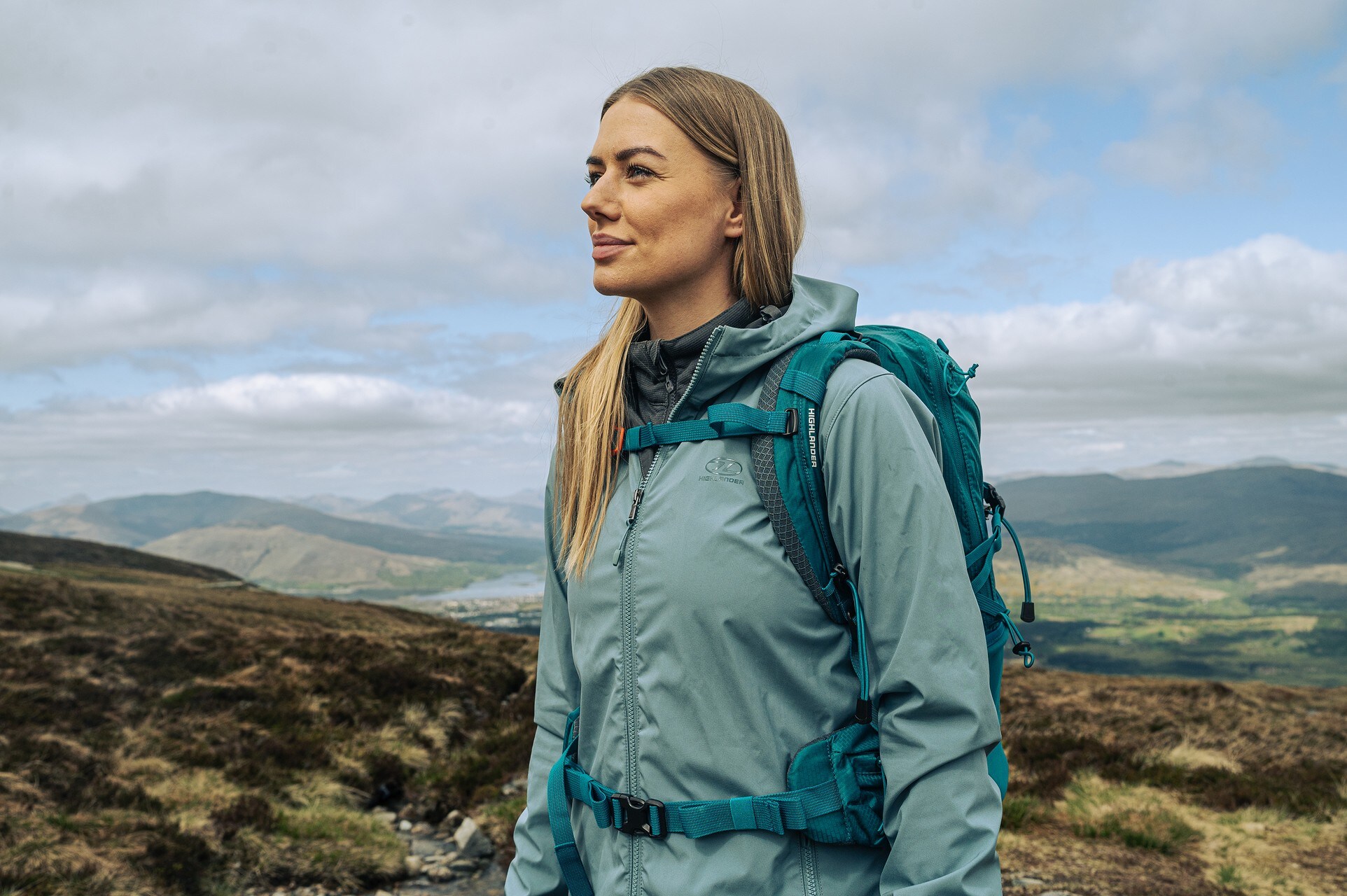 Highlander Outdoor Vega 25 l Naisten reppu - Teal