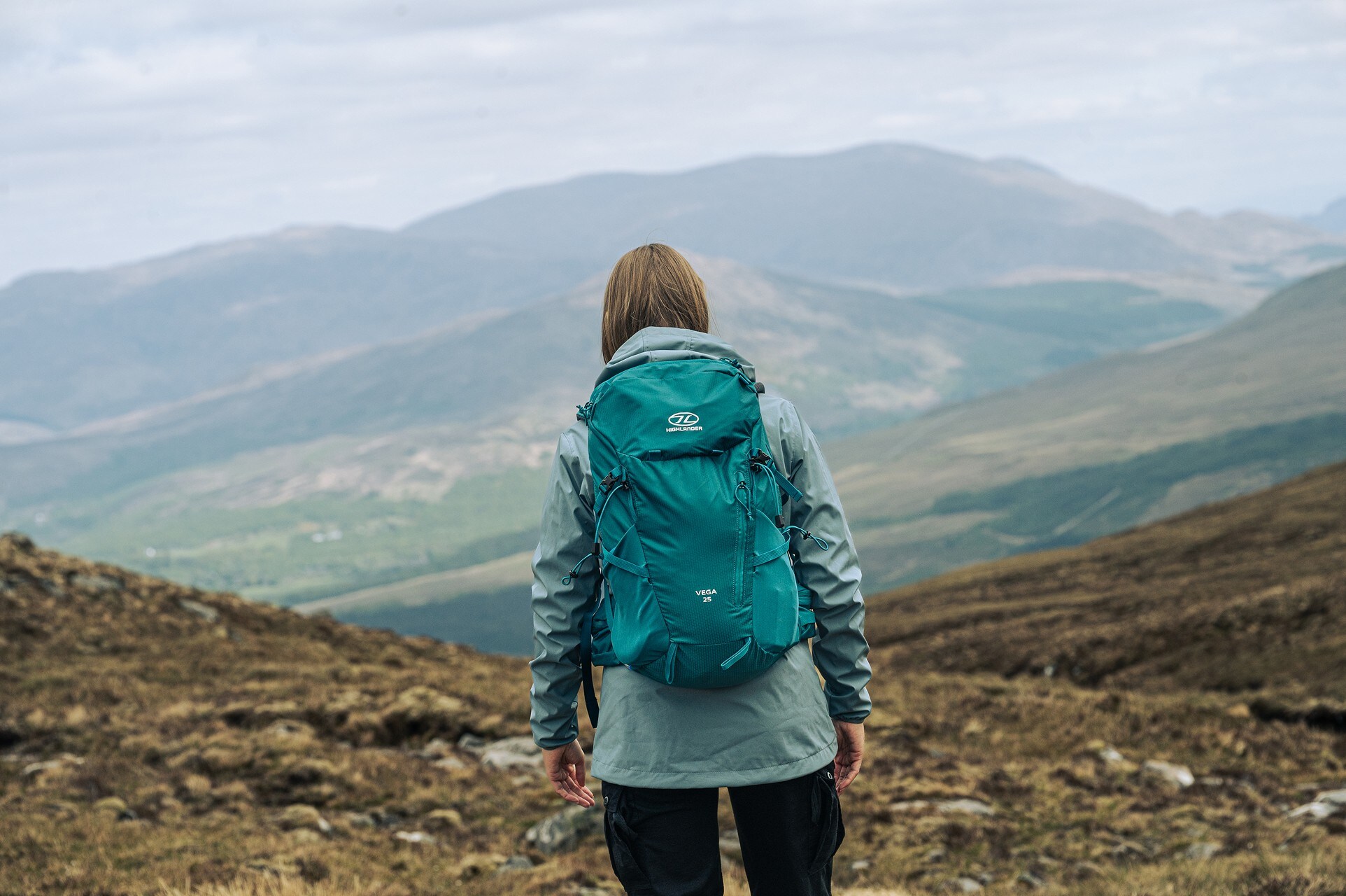 Highlander Outdoor Vega 25 l Naisten reppu - Teal