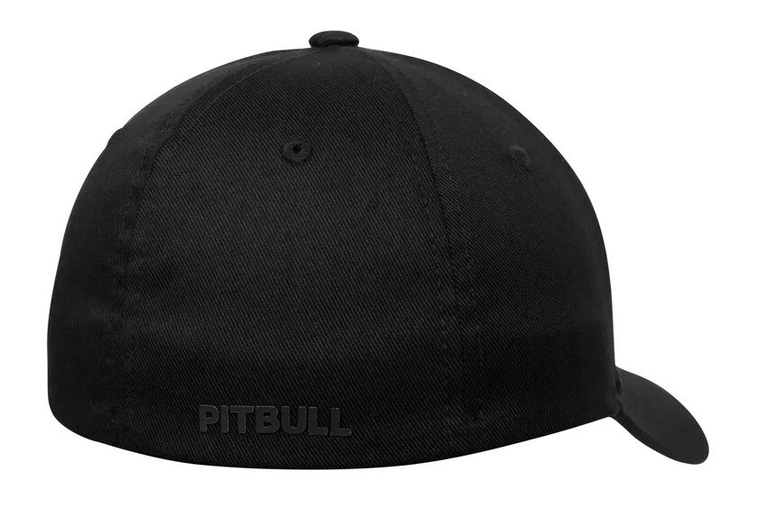 Pitbull Full Cap Youth Logo Lippis - Black