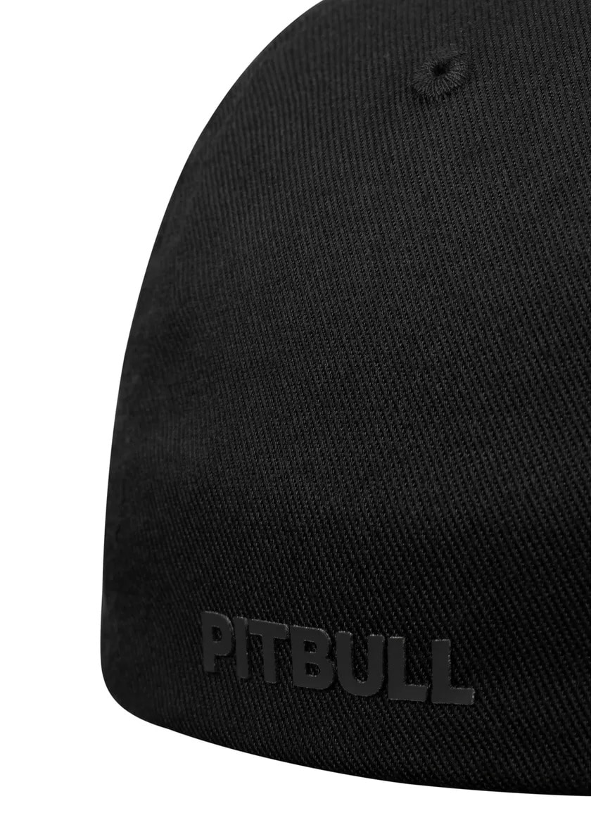 Pitbull Full Cap Youth Logo Lippis - Black