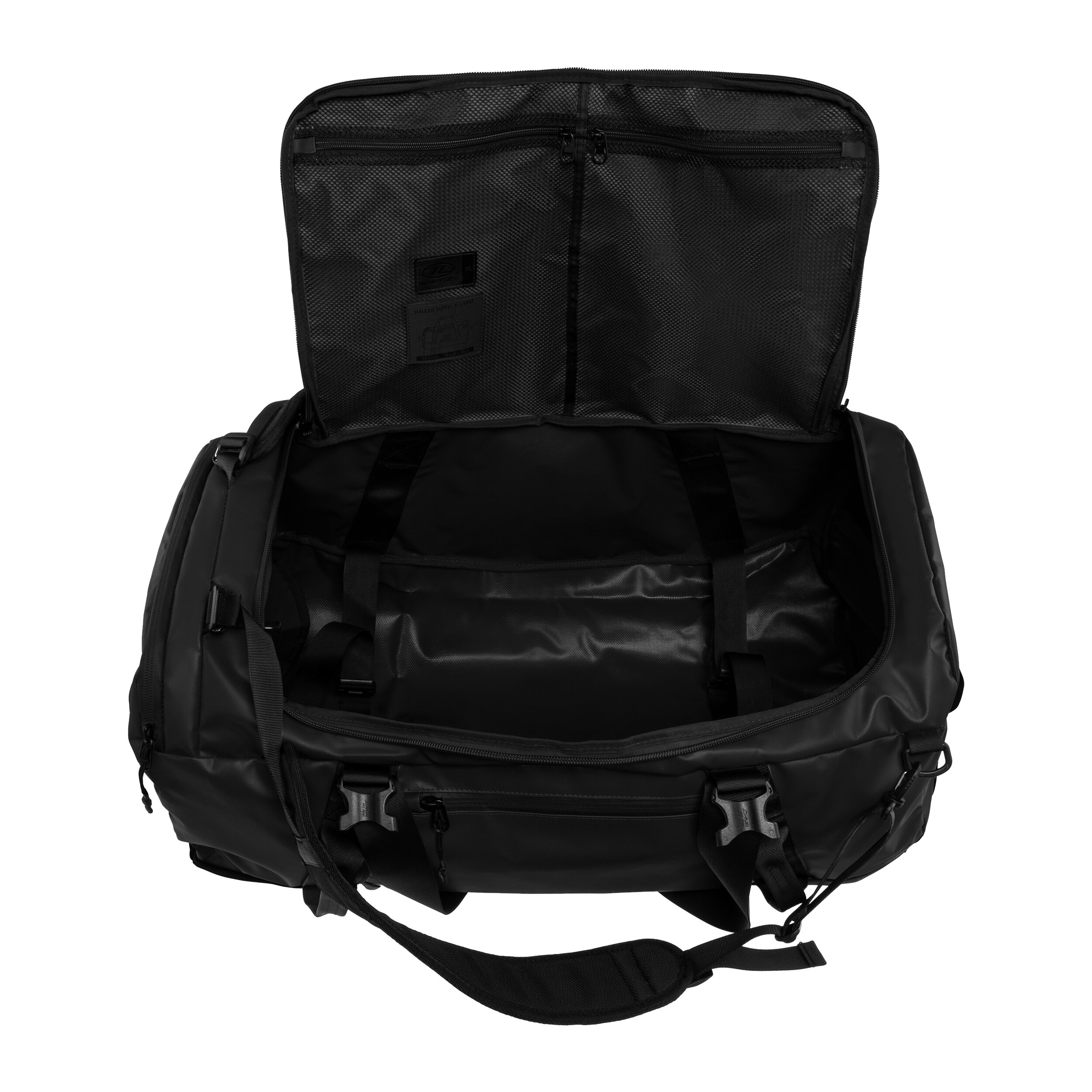 Highlander Outdoor Hauler Duffel Laukku 90 l - Black