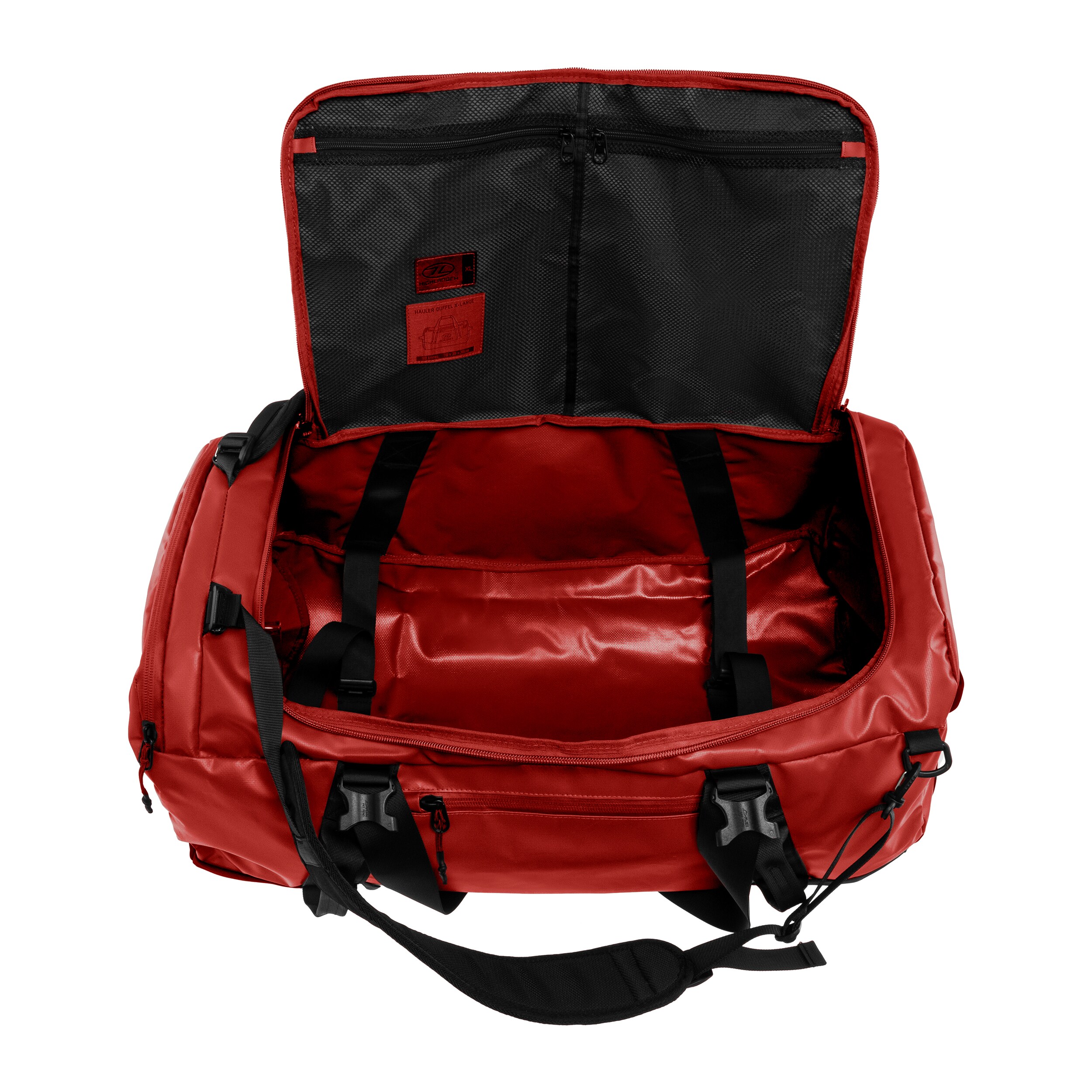 Highlander Outdoor Hauler Duffel Laukku 90 l - Red