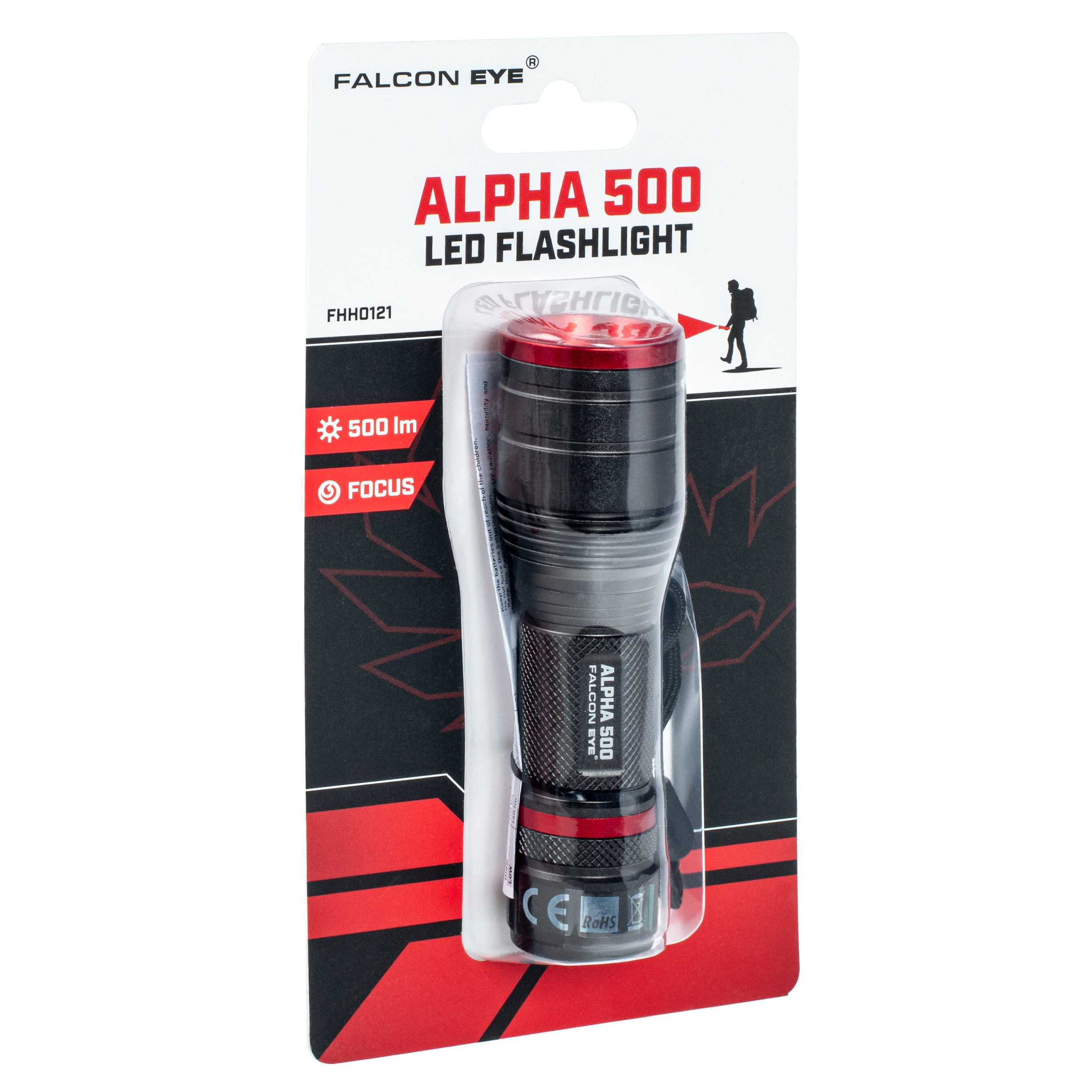 Mactronic Falcon Eye Alpha 500 Taskulamppu 500 lumenia