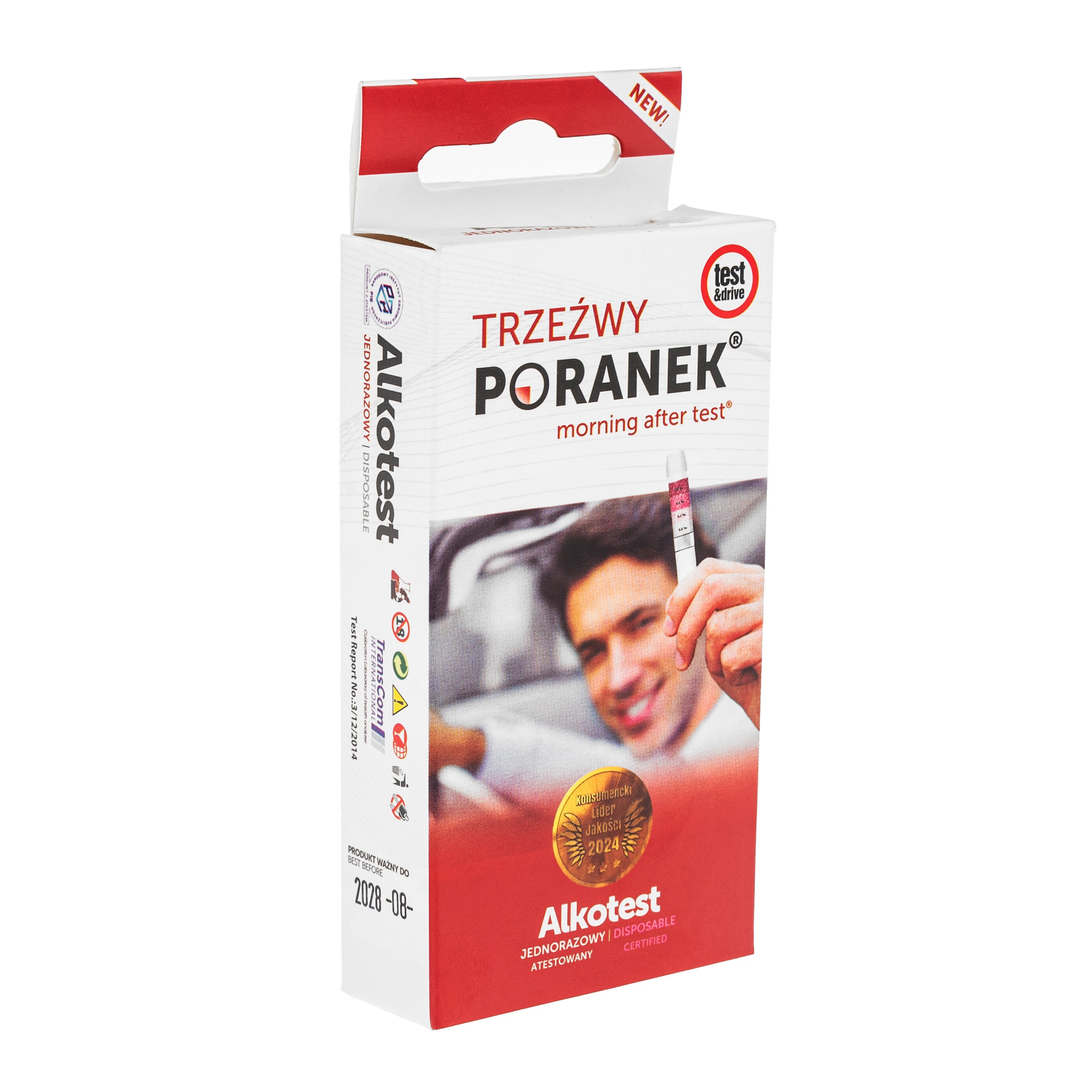 Alco2GO Kertakäyttöinen Alkotesti 5 kpl