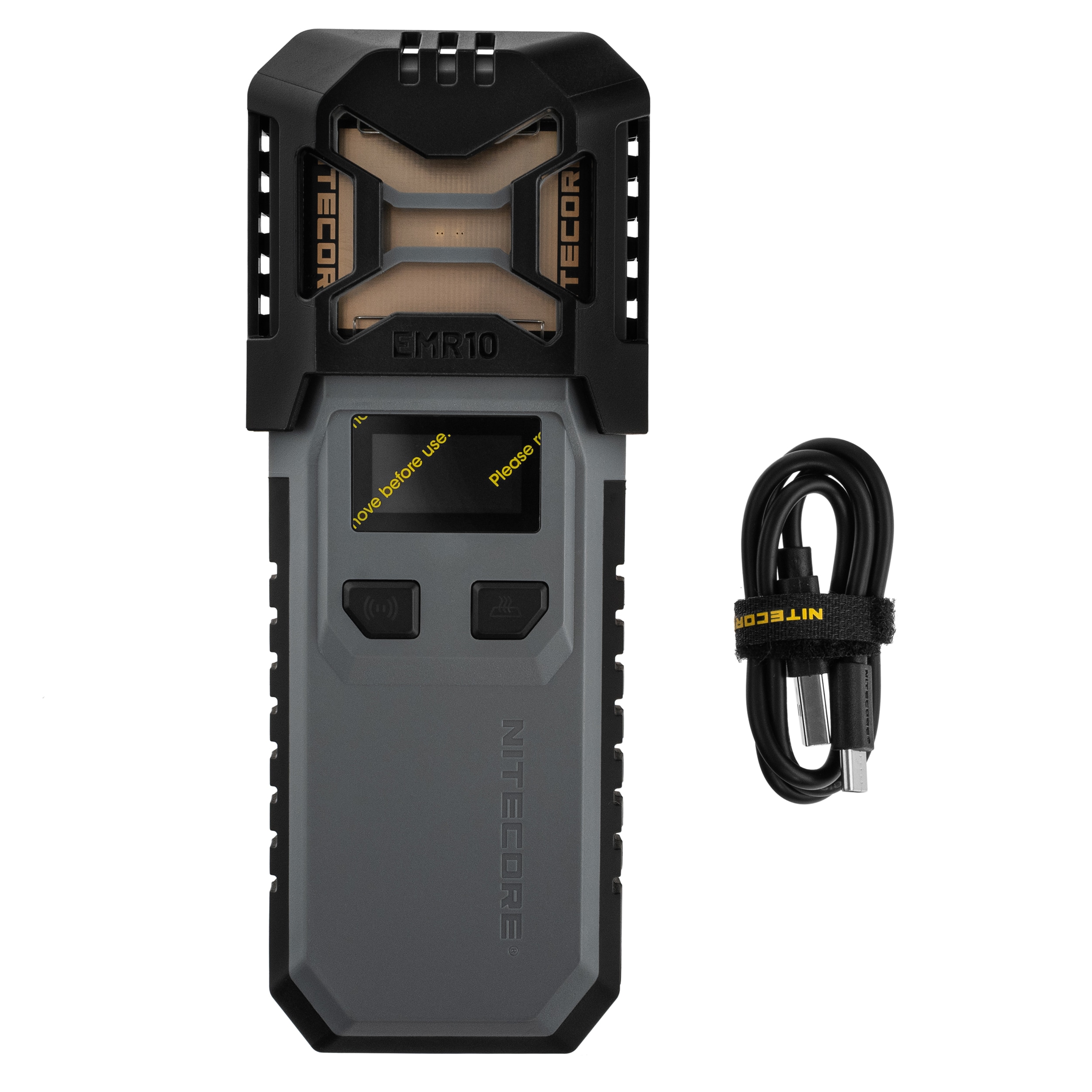 Nitecore EMR10 Lite Langaton Hyttyskarkotin - Black