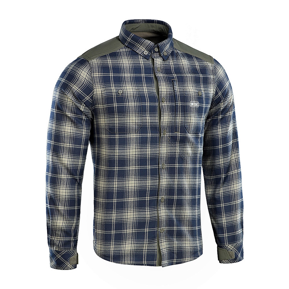M-Tac Redneck Shirt Paita - Olive/Navy Blue