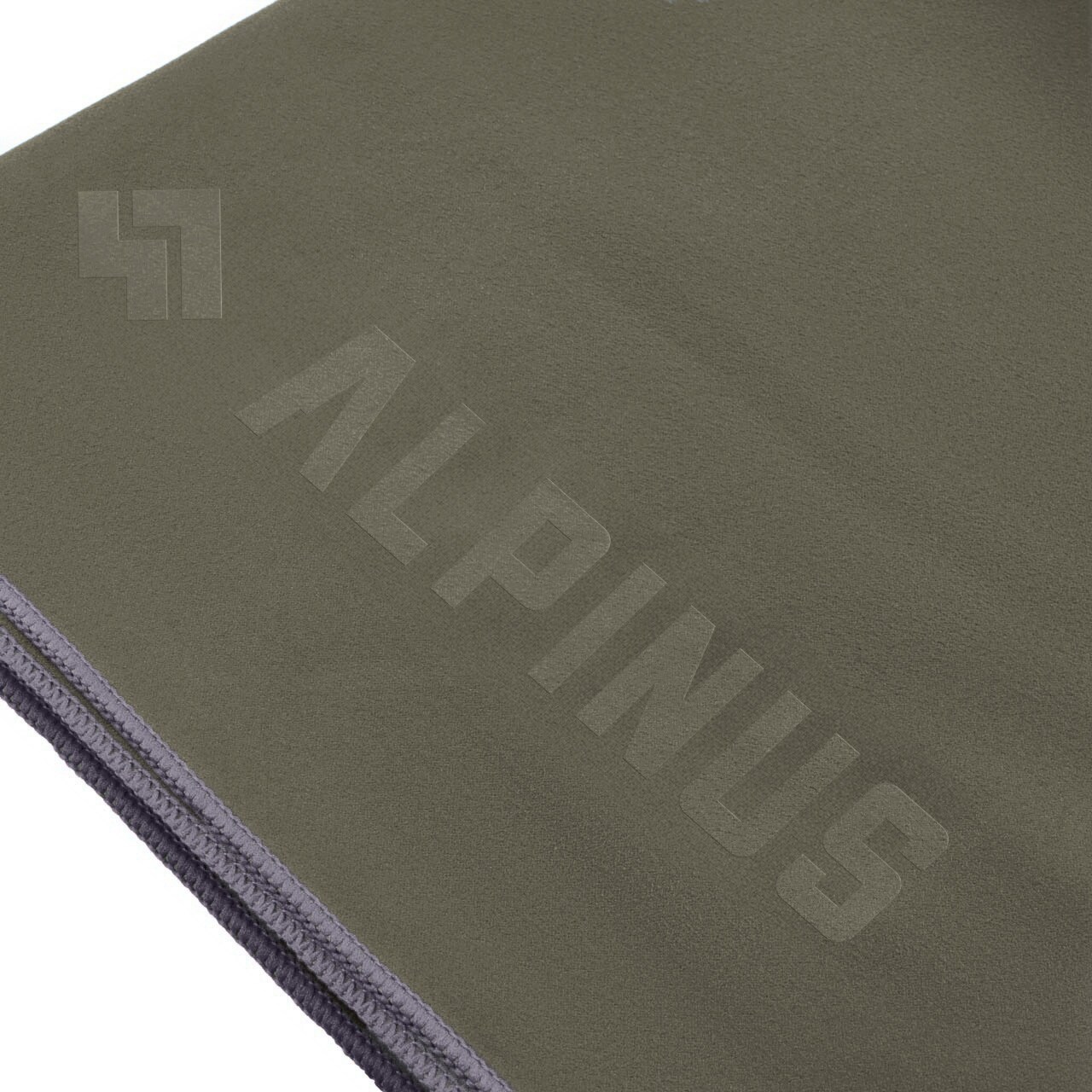 Alpinus Tarifa Pika kuivuva pyyhe 75 x 150 cm - Tummanvihreä