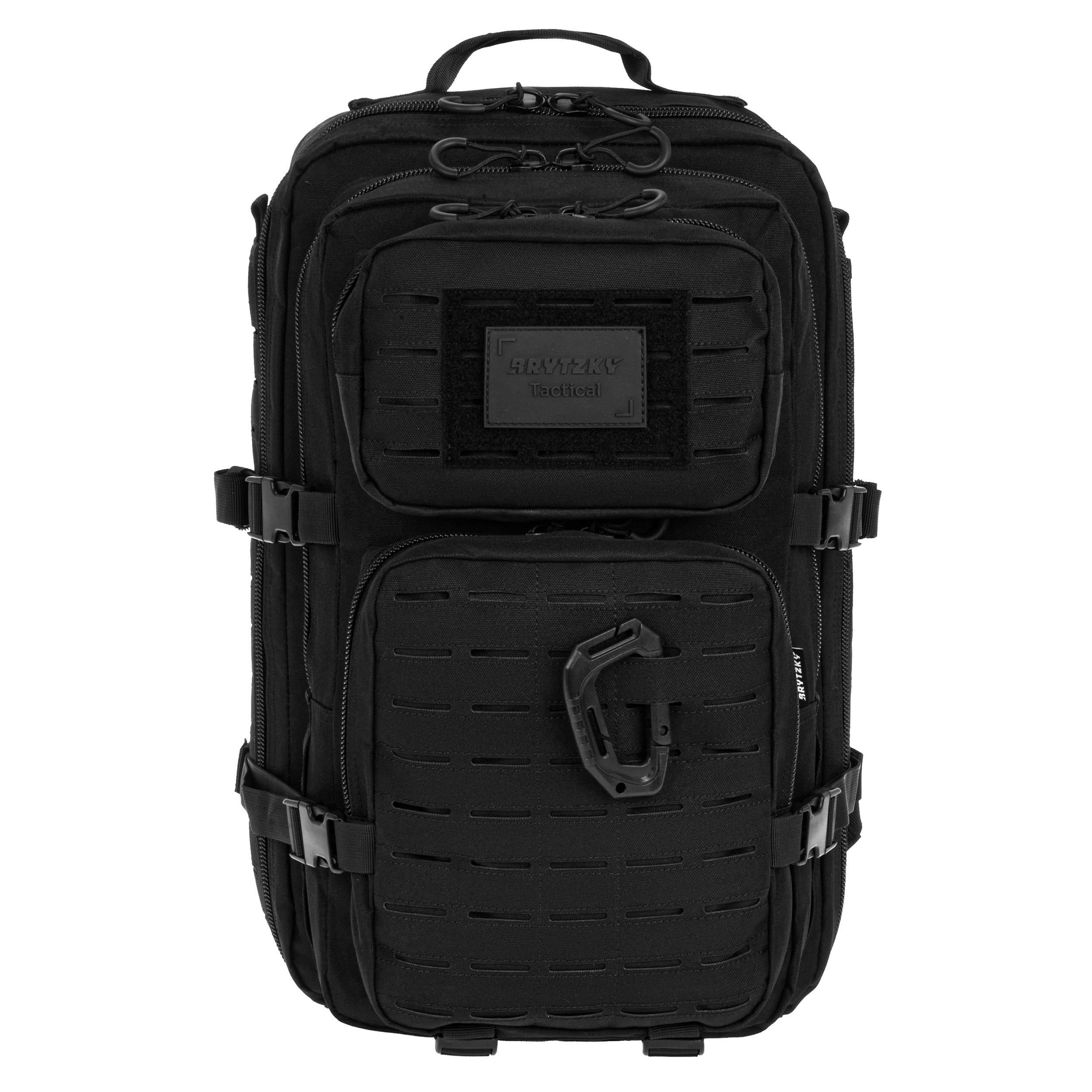 Brytzky Tactical Polygon Large Laser Cut Reppu 36 l - Black