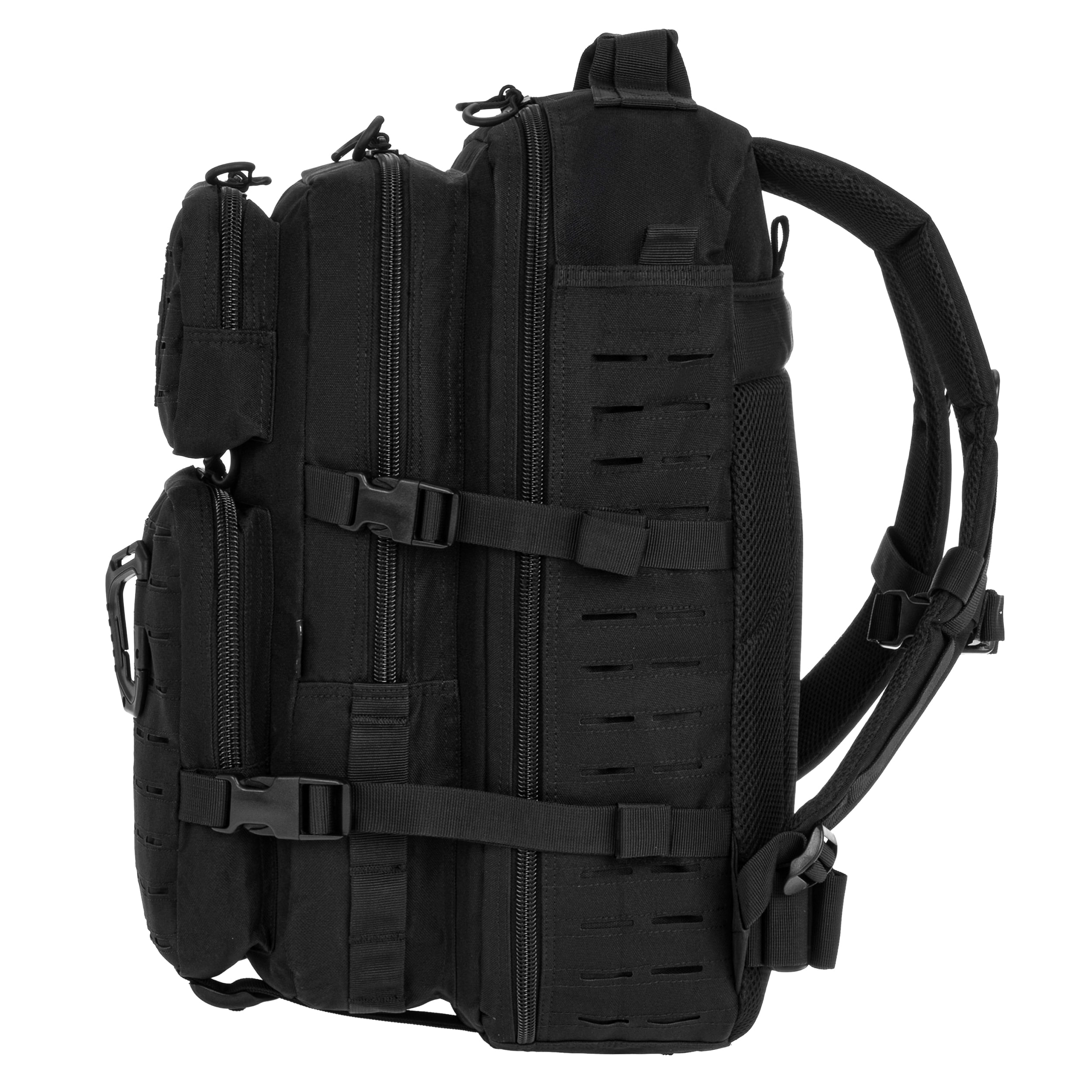 Brytzky Tactical Polygon Large Laser Cut Reppu 36 l - Black