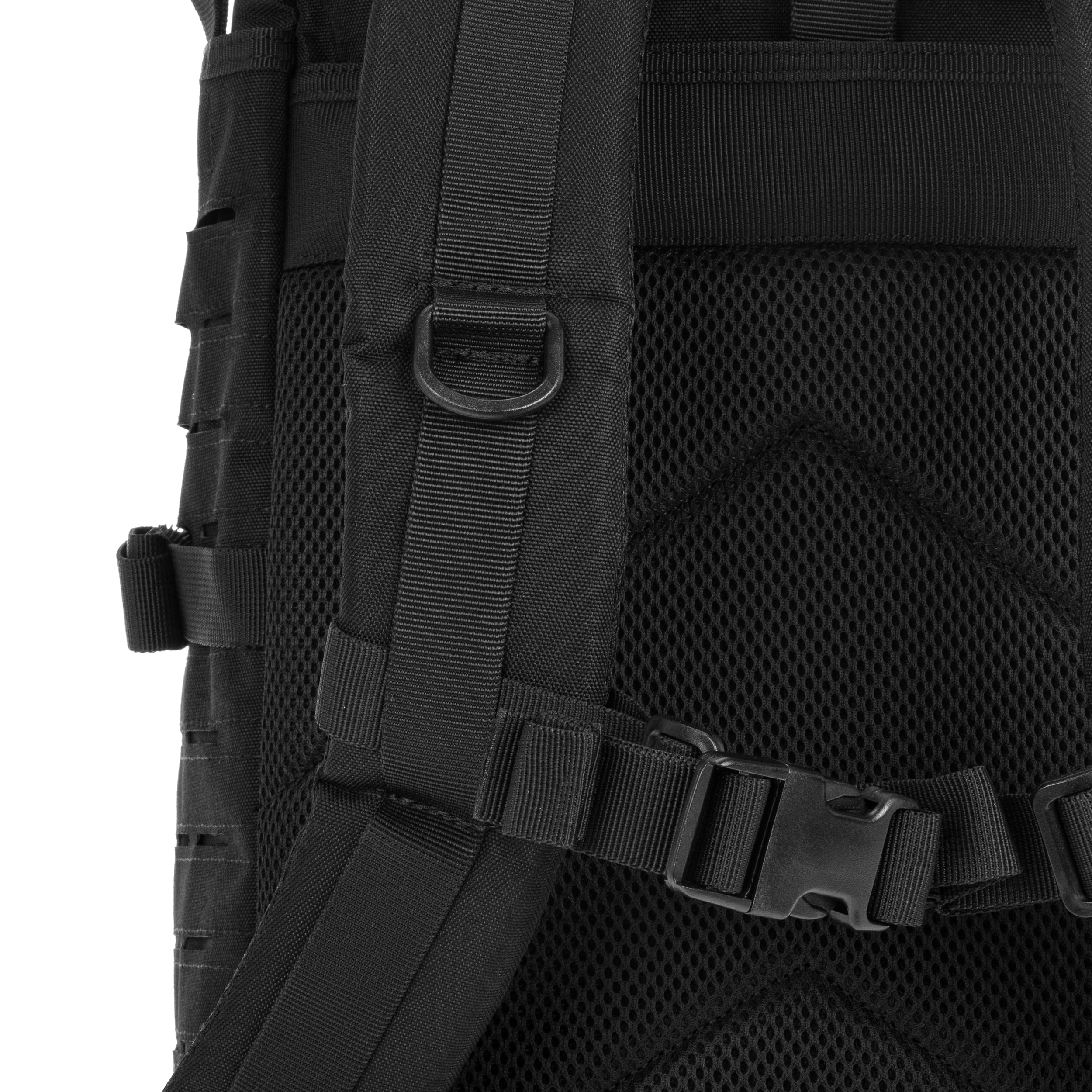 Brytzky Tactical Polygon Large Laser Cut Reppu 36 l - Black