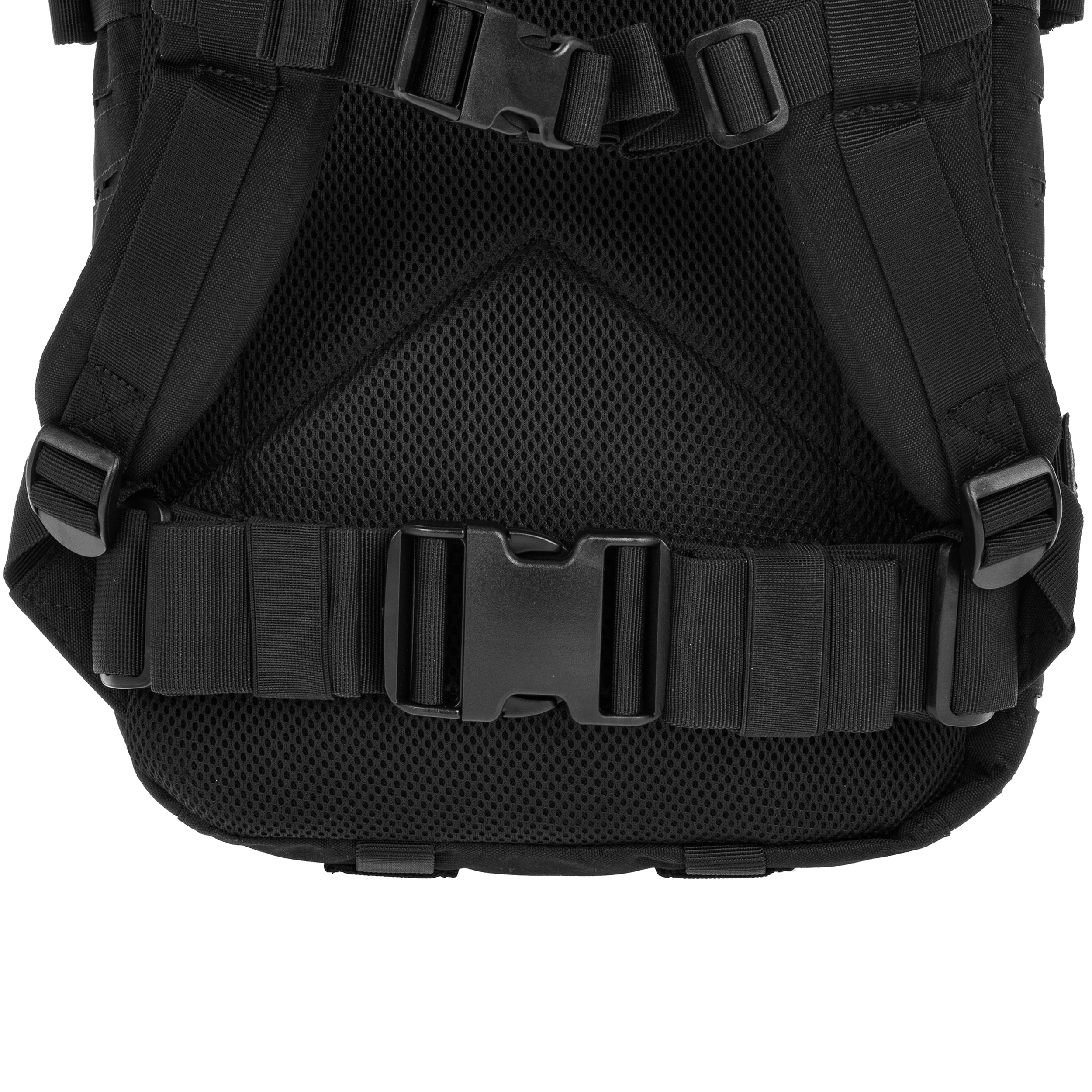 Brytzky Tactical Polygon Large Laser Cut Reppu 36 l - Black