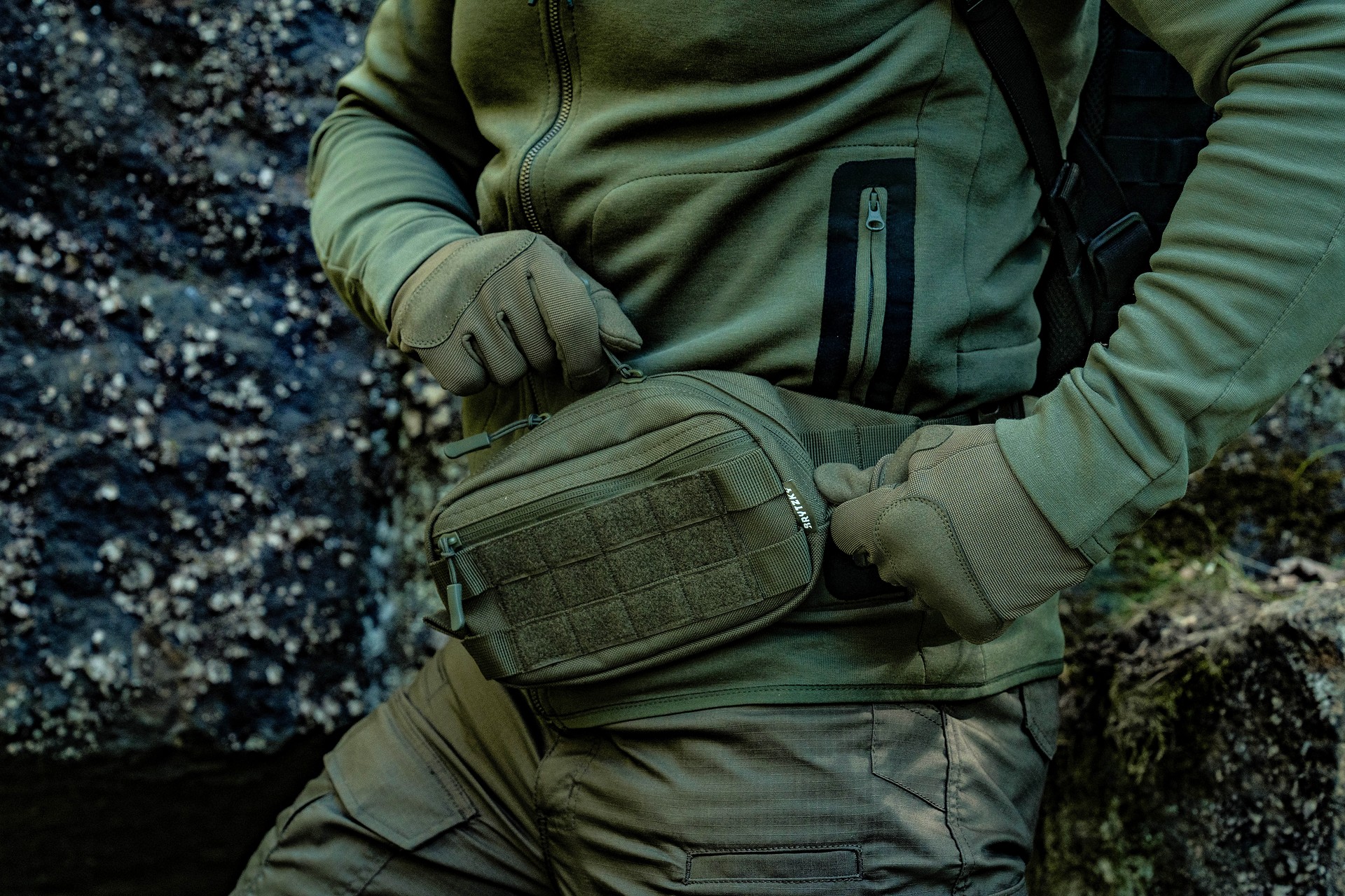 Brytzky Tactical PackMate Vyölaukku - Olive
