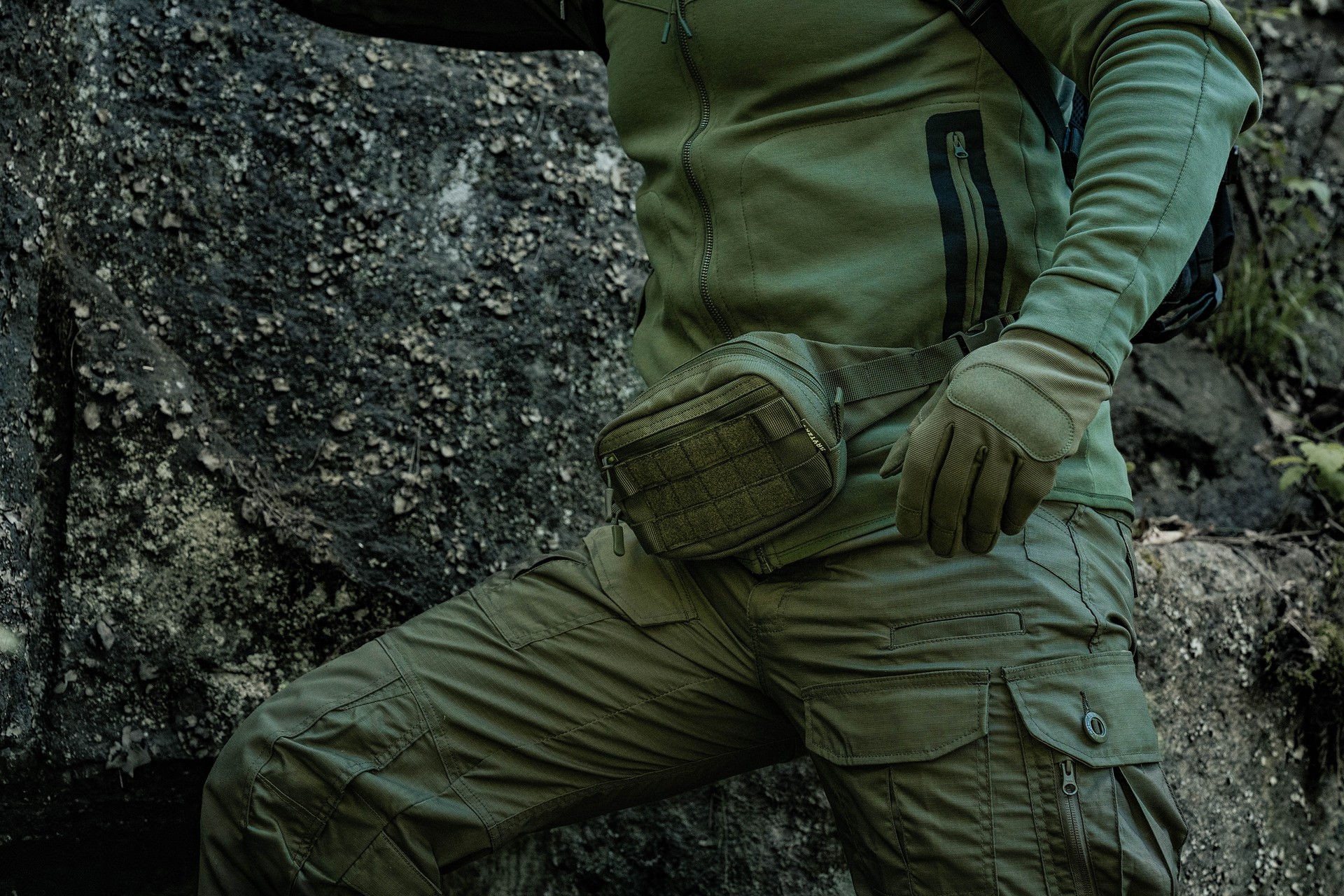 Brytzky Tactical PackMate Vyölaukku - Olive