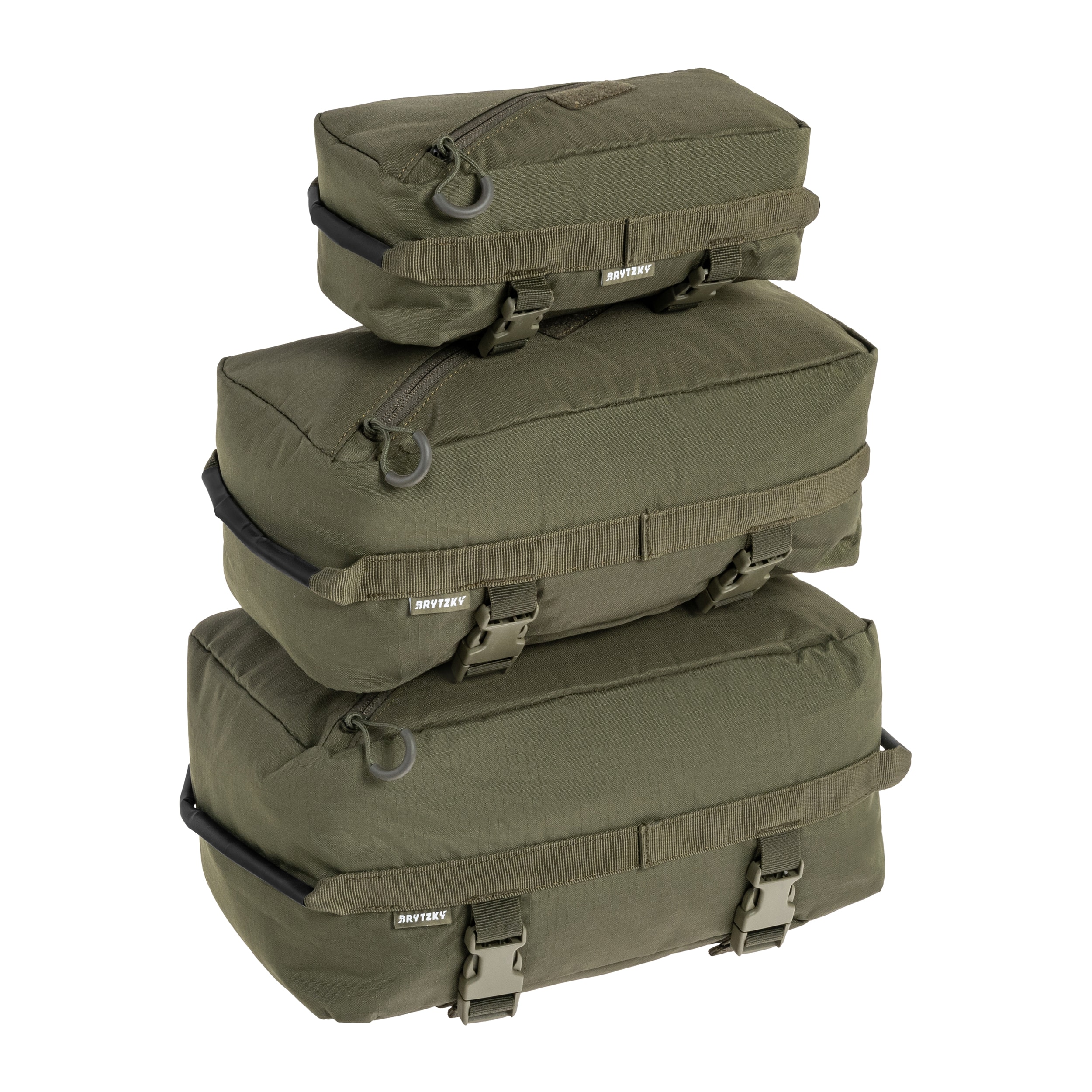 Brytzky Tactical GearCells Järjestäjä 3 kpl - Olive