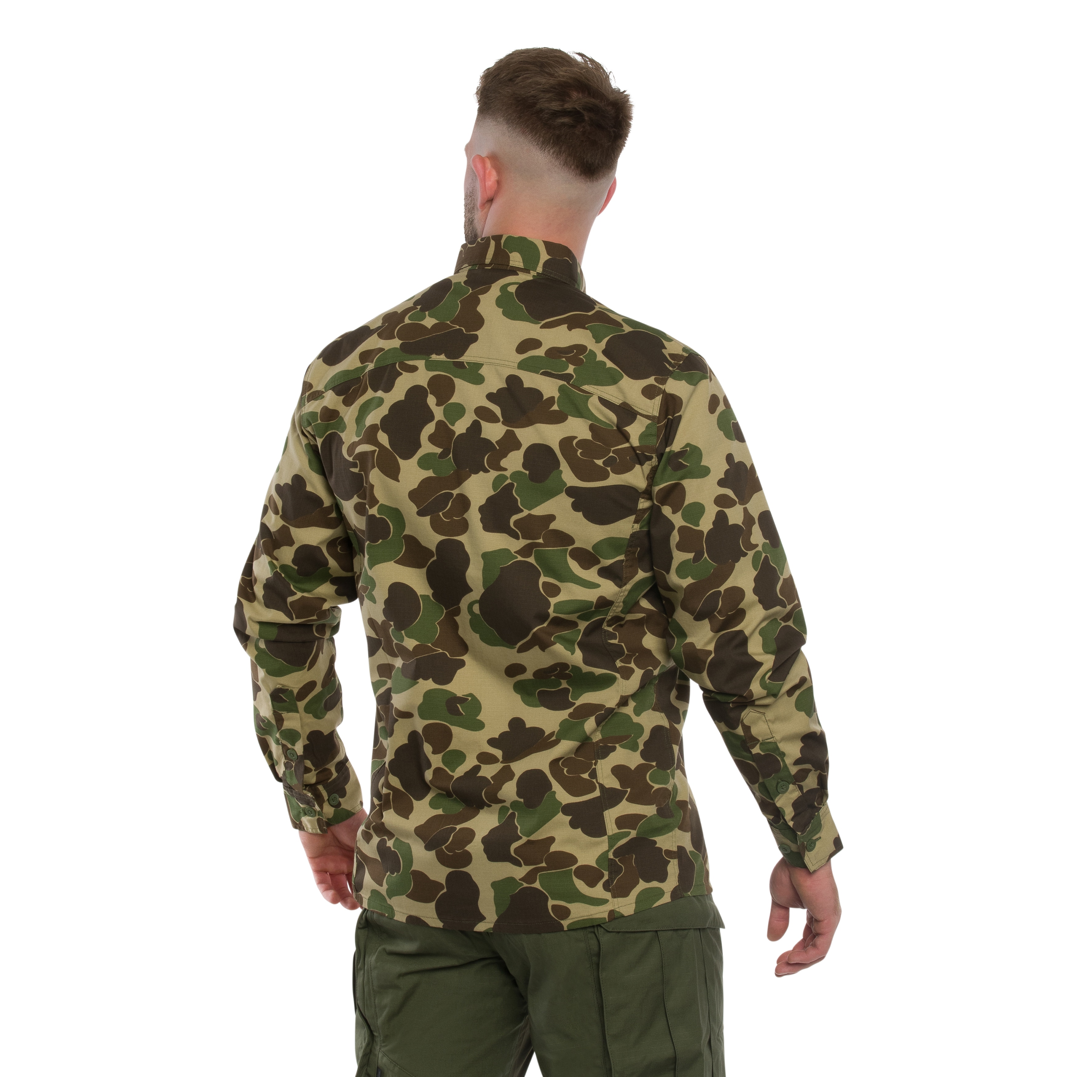 Helikon-Tex Defender Mk2 PolyCotton Ripstop Pitkähihainen Paita - Duck Hunter