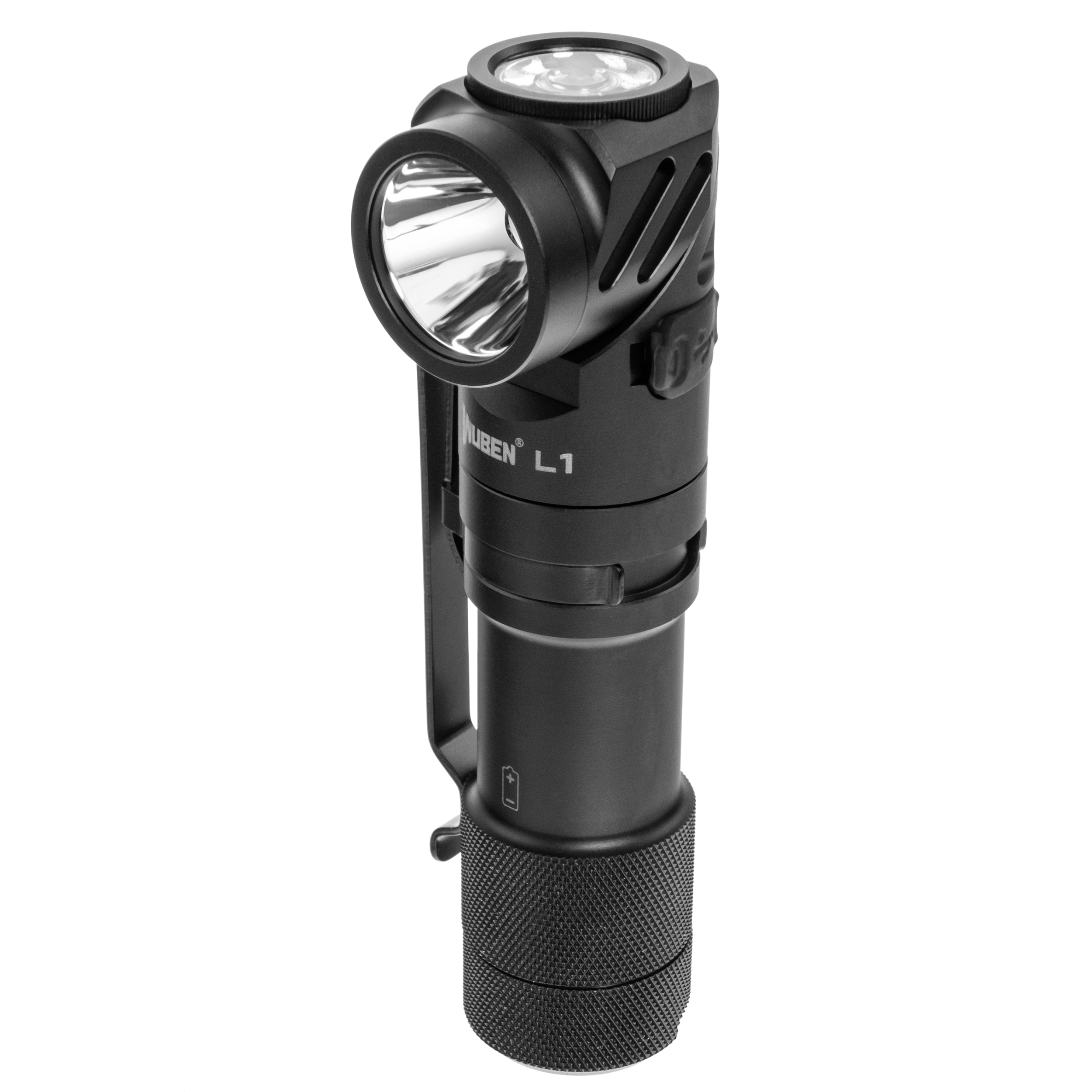 Wuben L1 Black Taskulamppu virtapankkitoiminnolla - 2000 lumenia