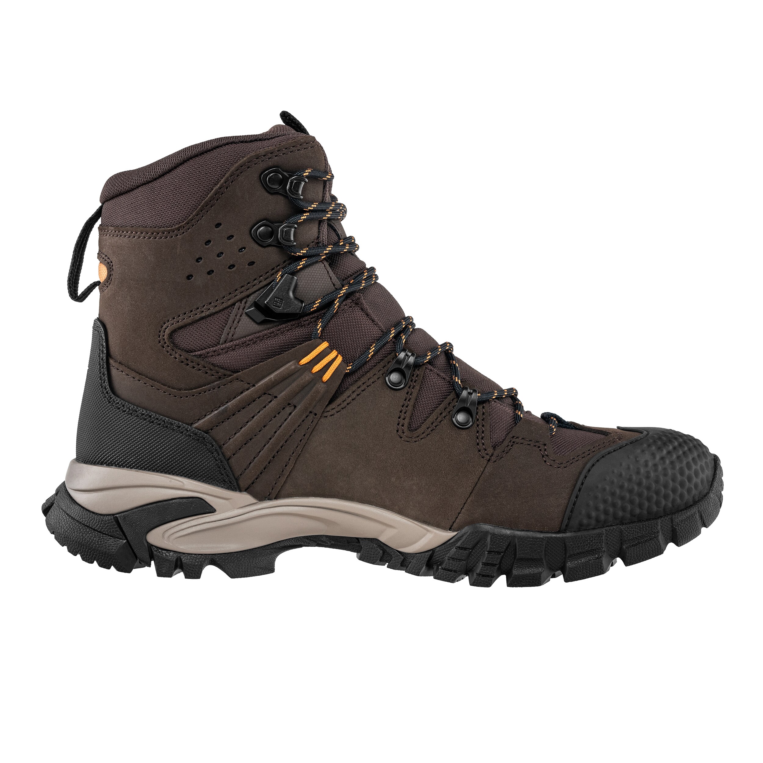 Columbia GeoTerra OutDry Leather Kengät - Cordovan/Canyon Sun