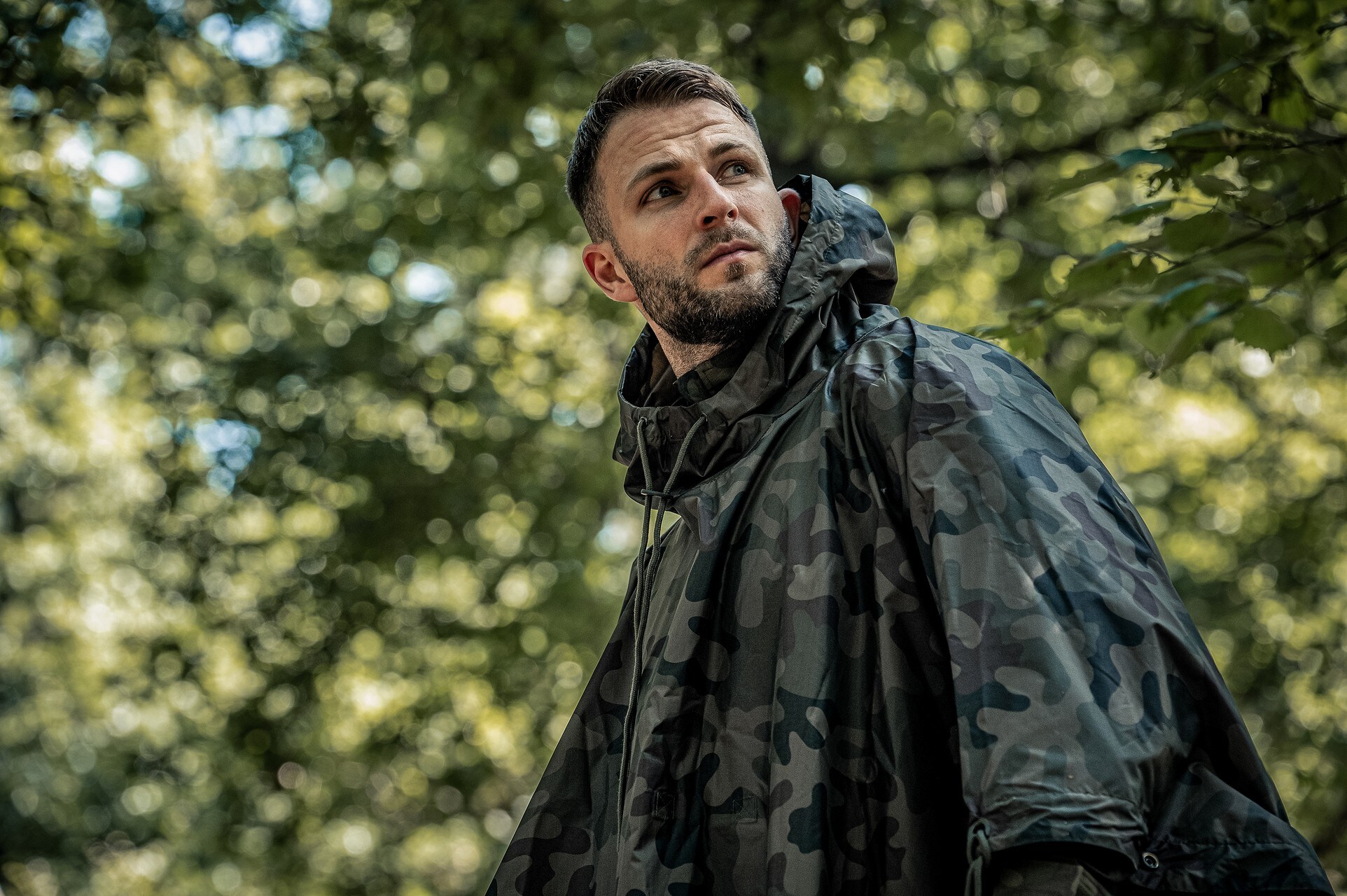 Mil-Tec US Rip-Stop Poncho - wz.93 Pantera PL Woodland
